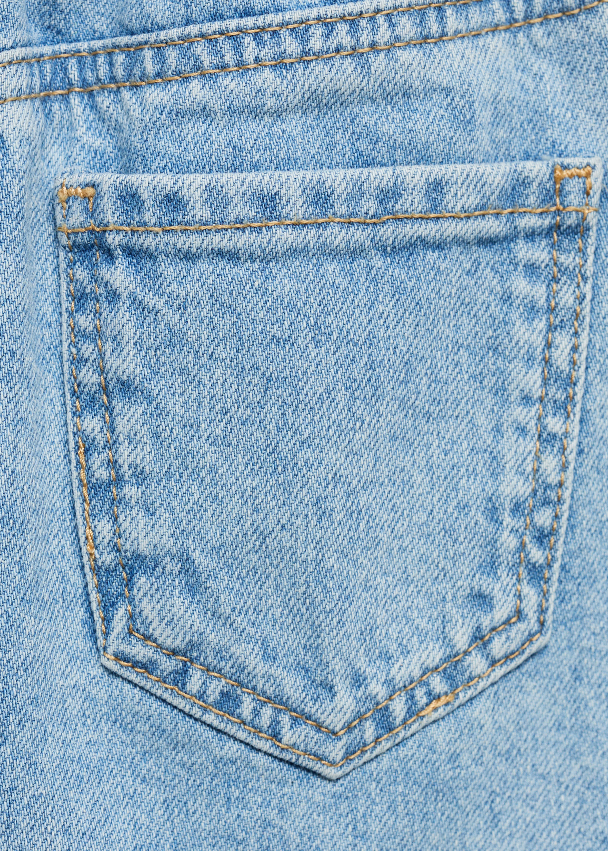 Paperbag denim skirt - Details of the article 0