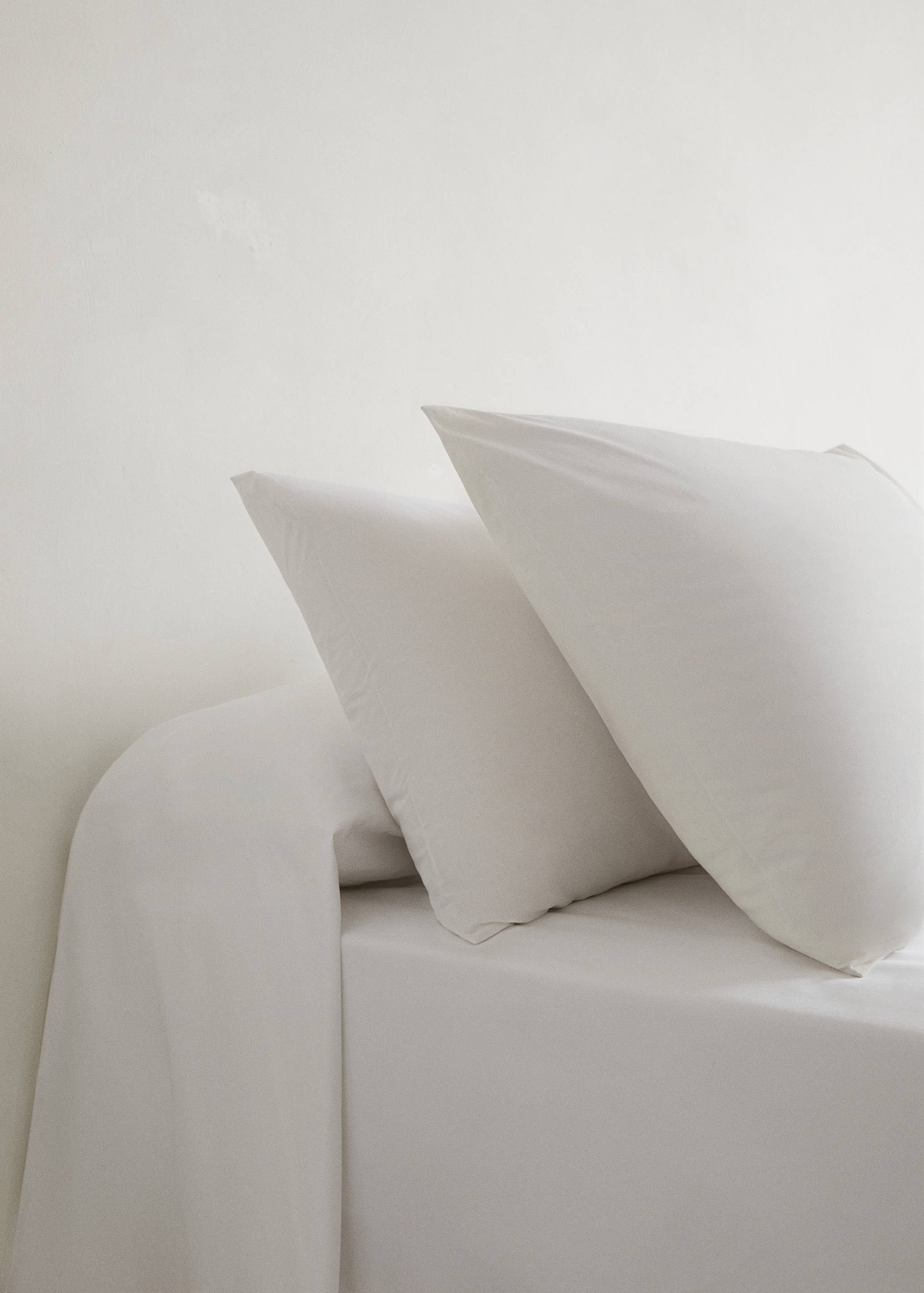 Percale cotton pillowcase 45x110cm - Details of the article 7