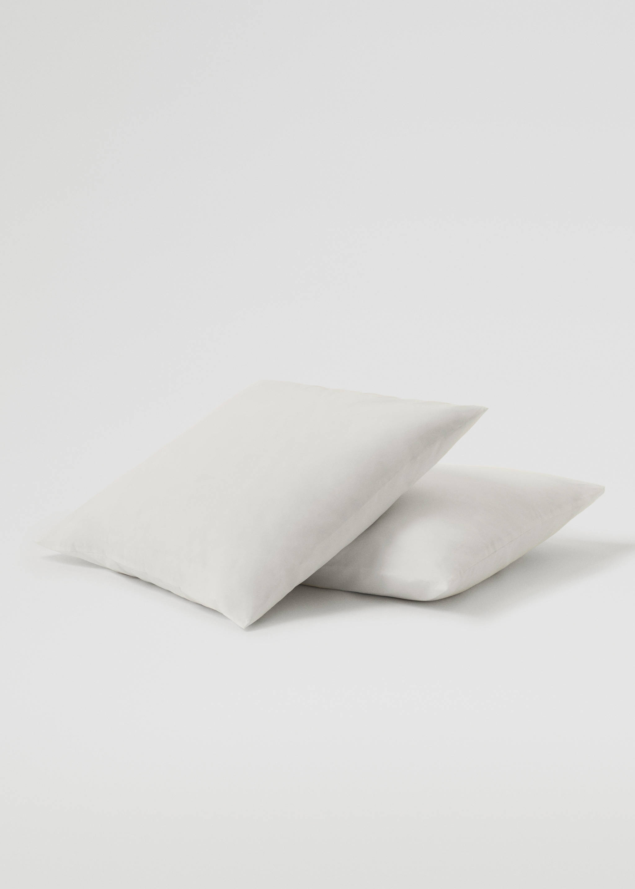 Percale cotton pillowcase 45x110cm - Medium plane