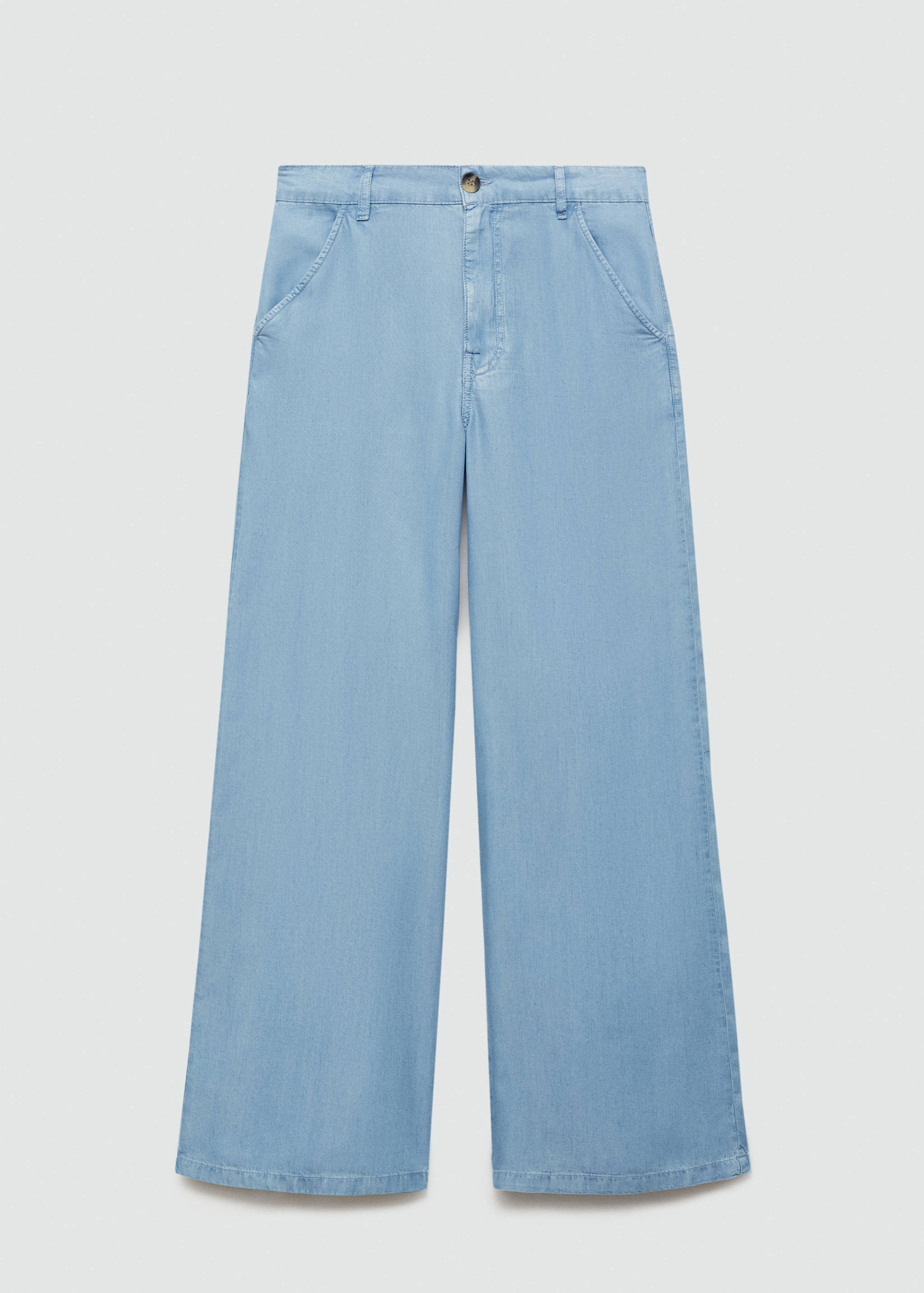 Wideleg-Hose aus Lyocell - Artikel ohne Model