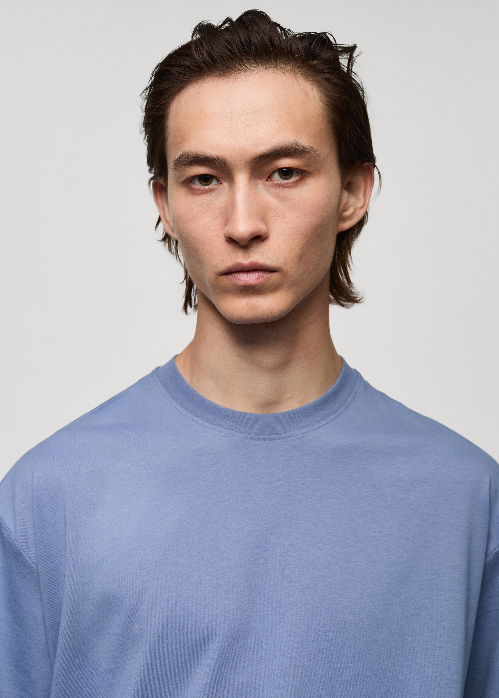 100% cotton oversized t-shirt - Details of the article 1