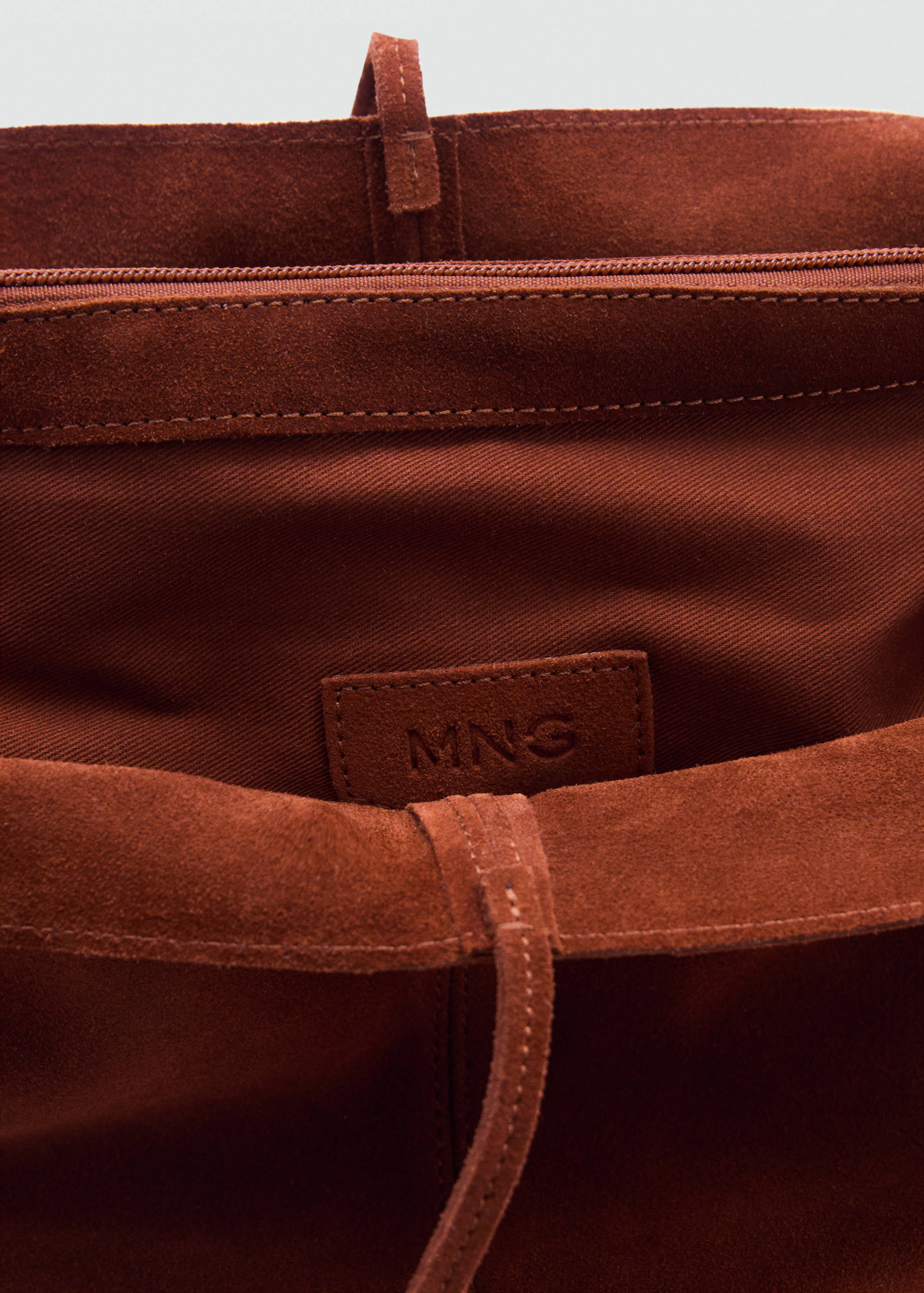 Leather shopper bag - Details of the article 1