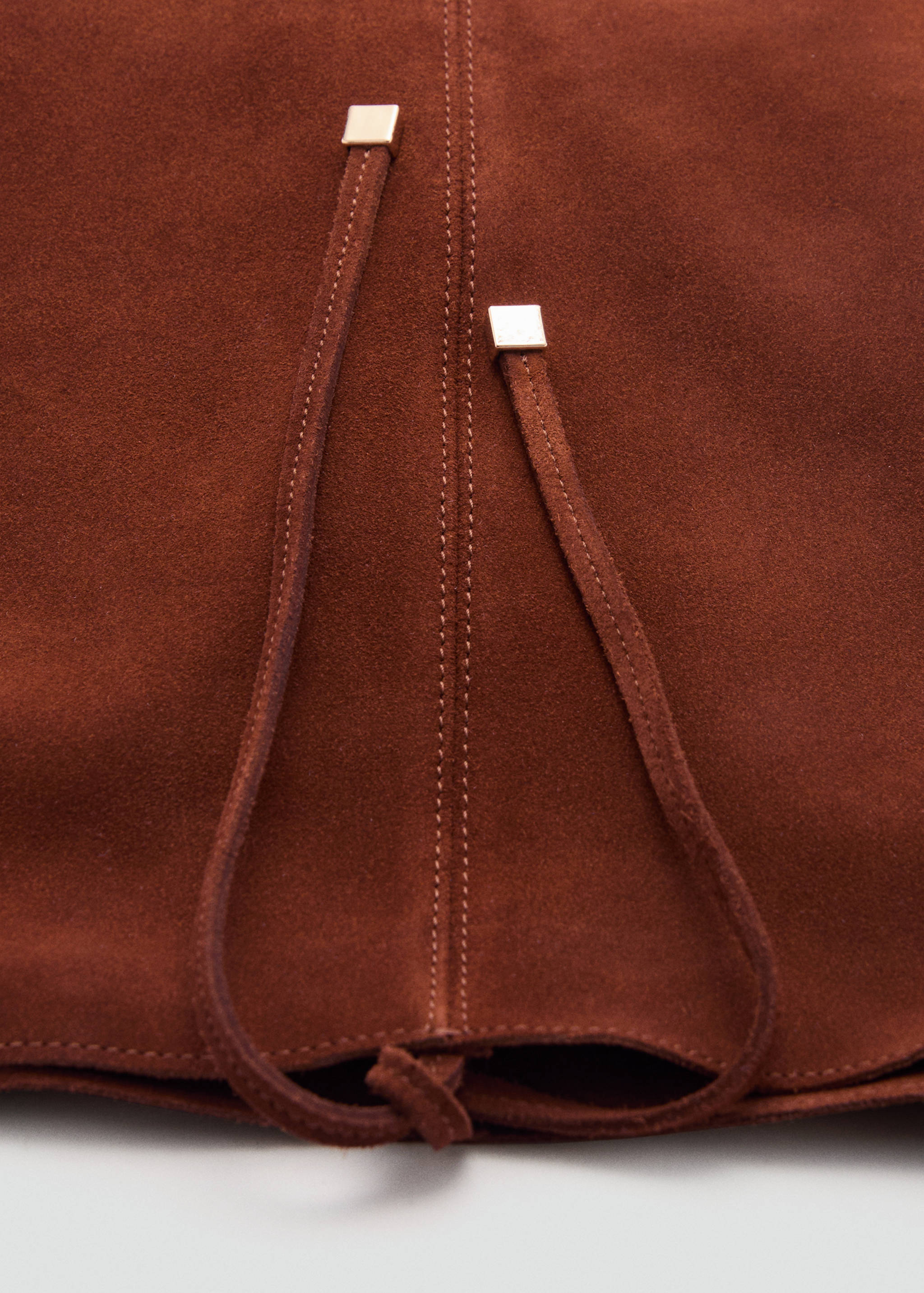 Leather shopper bag - Details of the article 2