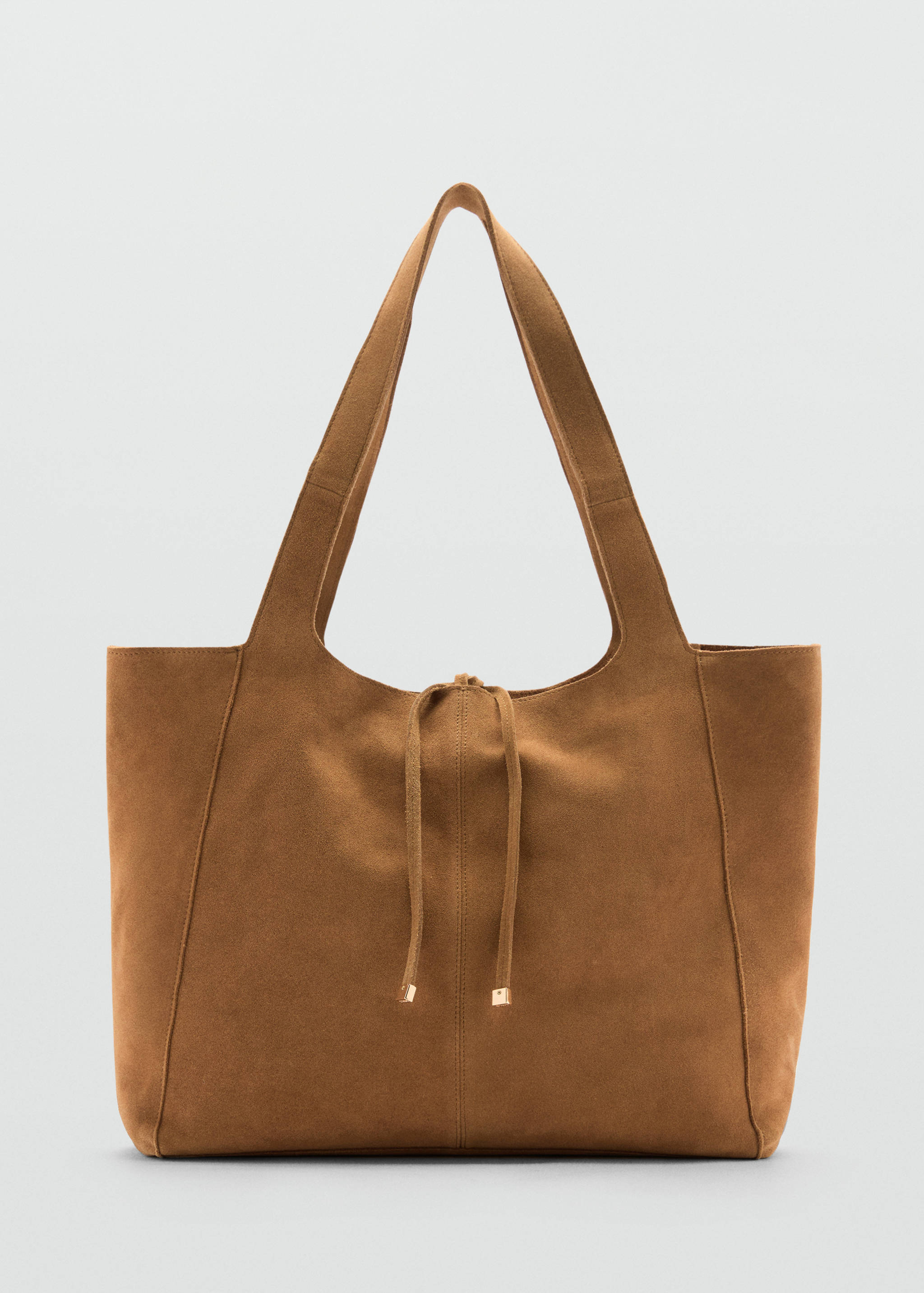 Leather shopper bag - Article without model