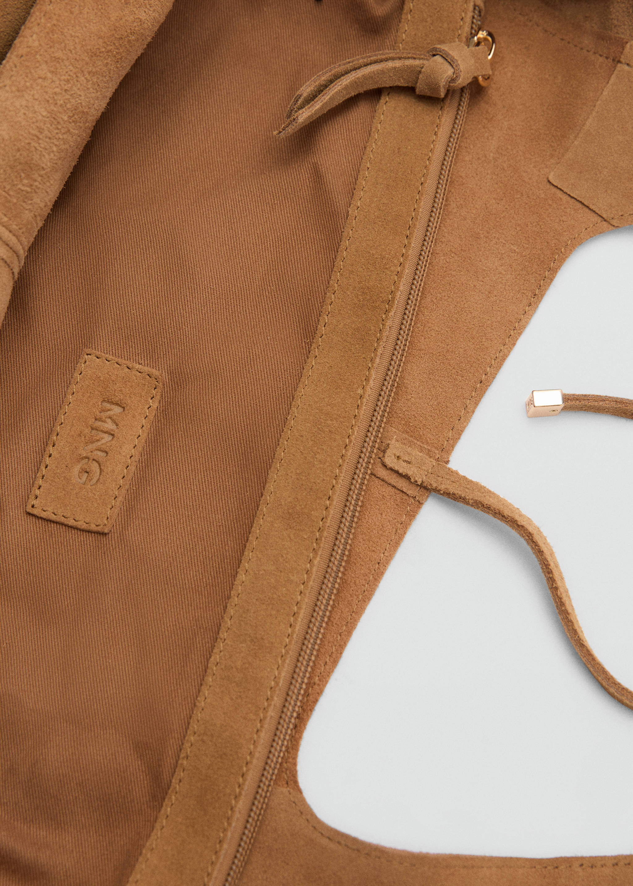 Leather shopper bag - Details of the article 2