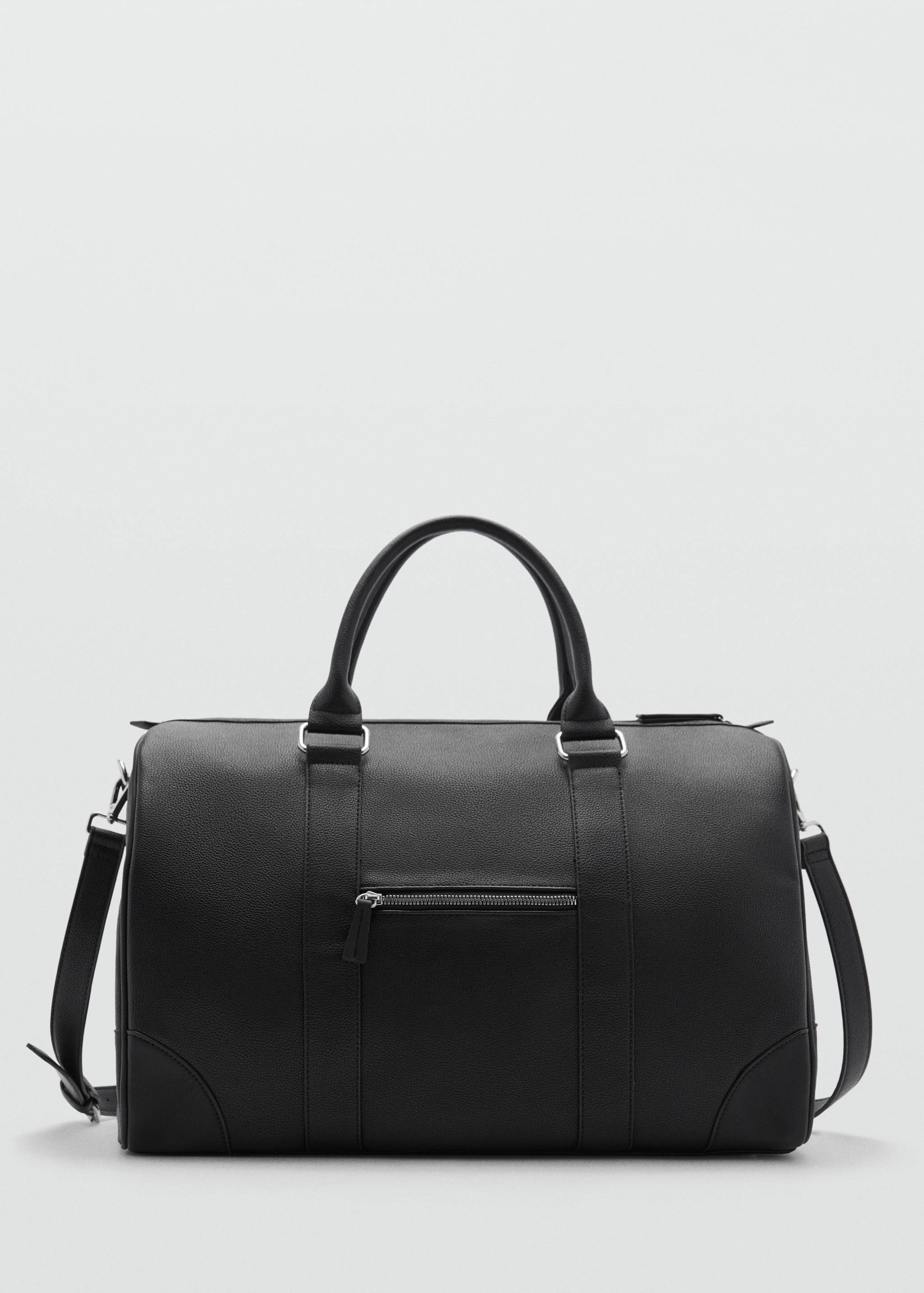 Patent faux-leather bowling bag - Article without model