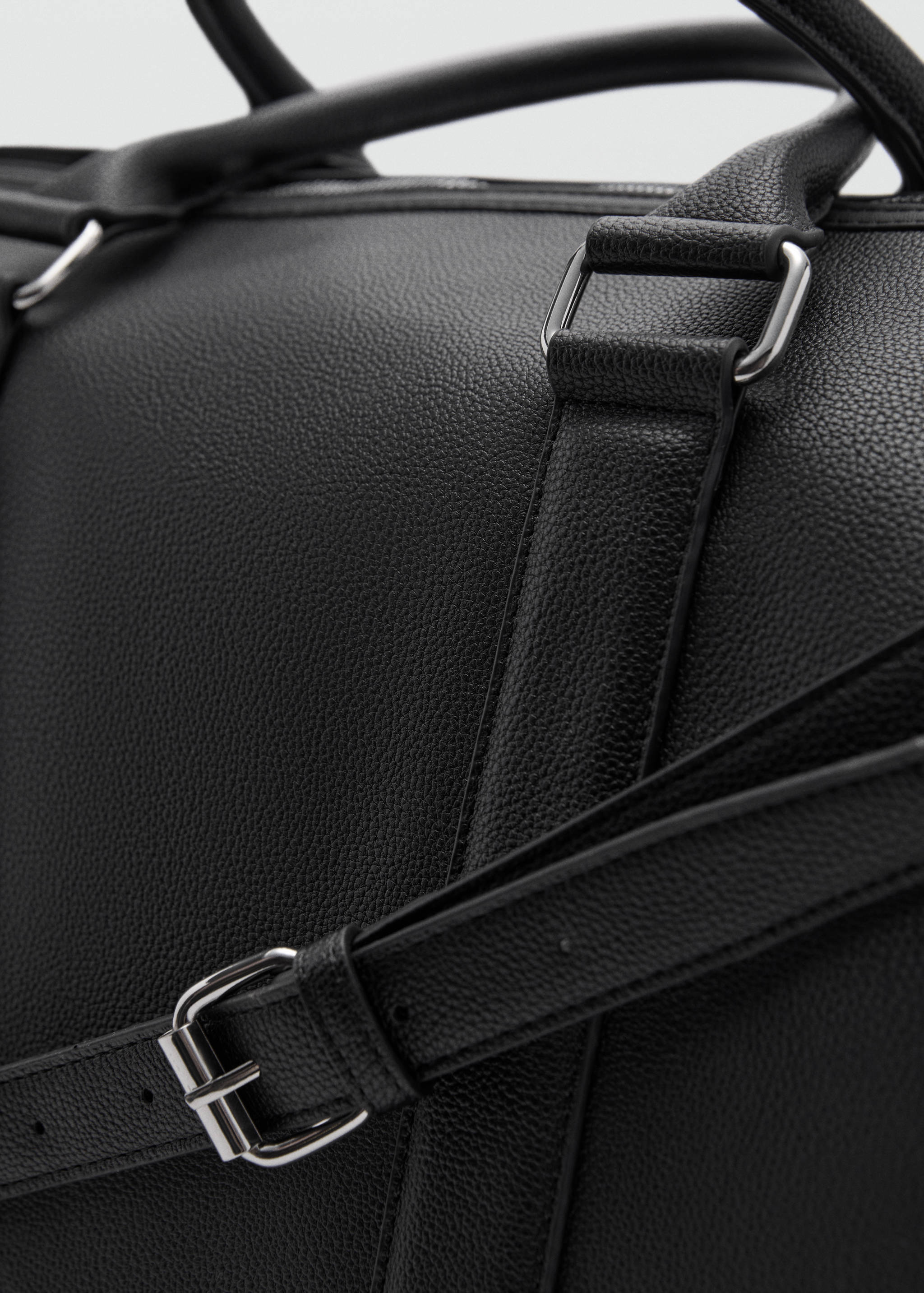Patent faux-leather bowling bag - Details of the article 3