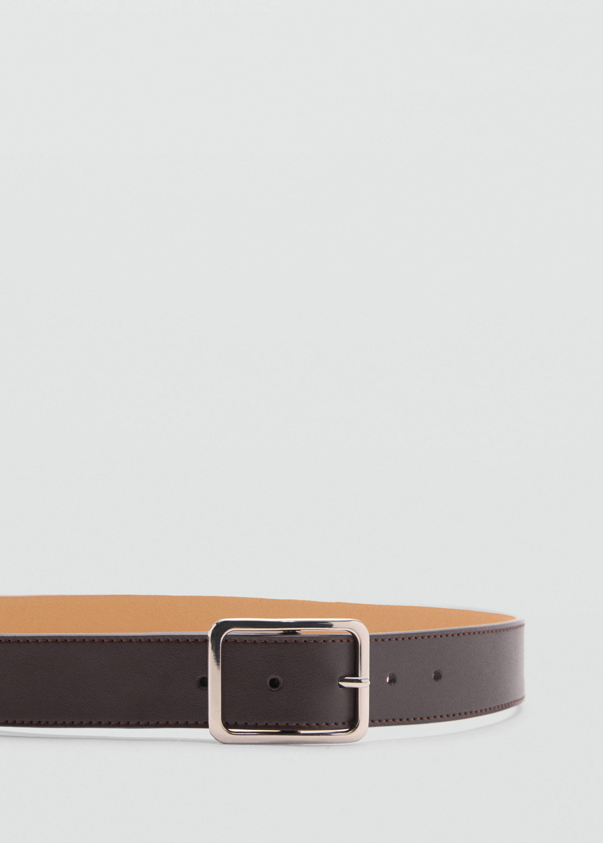 100% leather belt - Details of the article 1