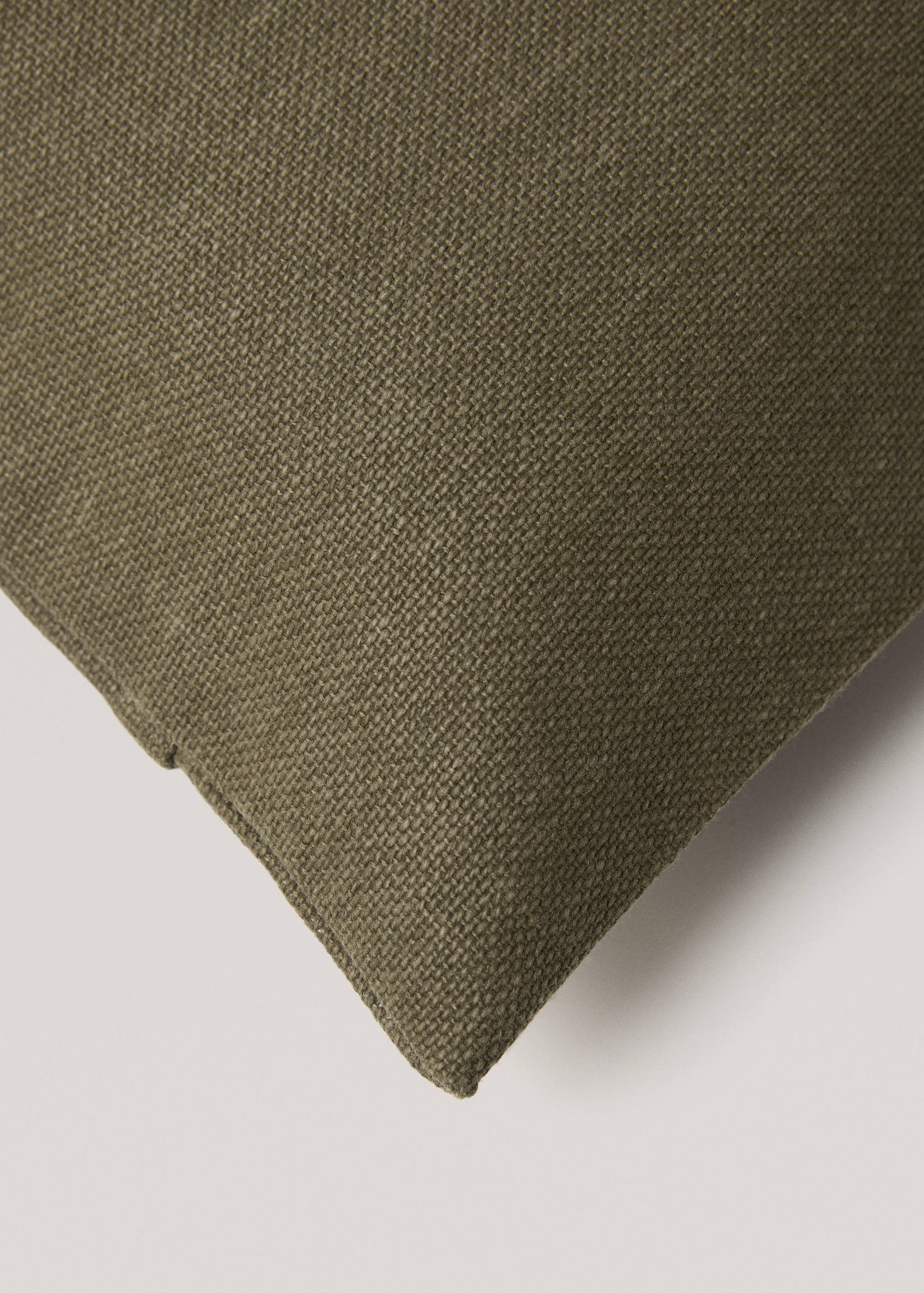 Double-stripe cotton cushion cover 30x50cm - Details of the article 3