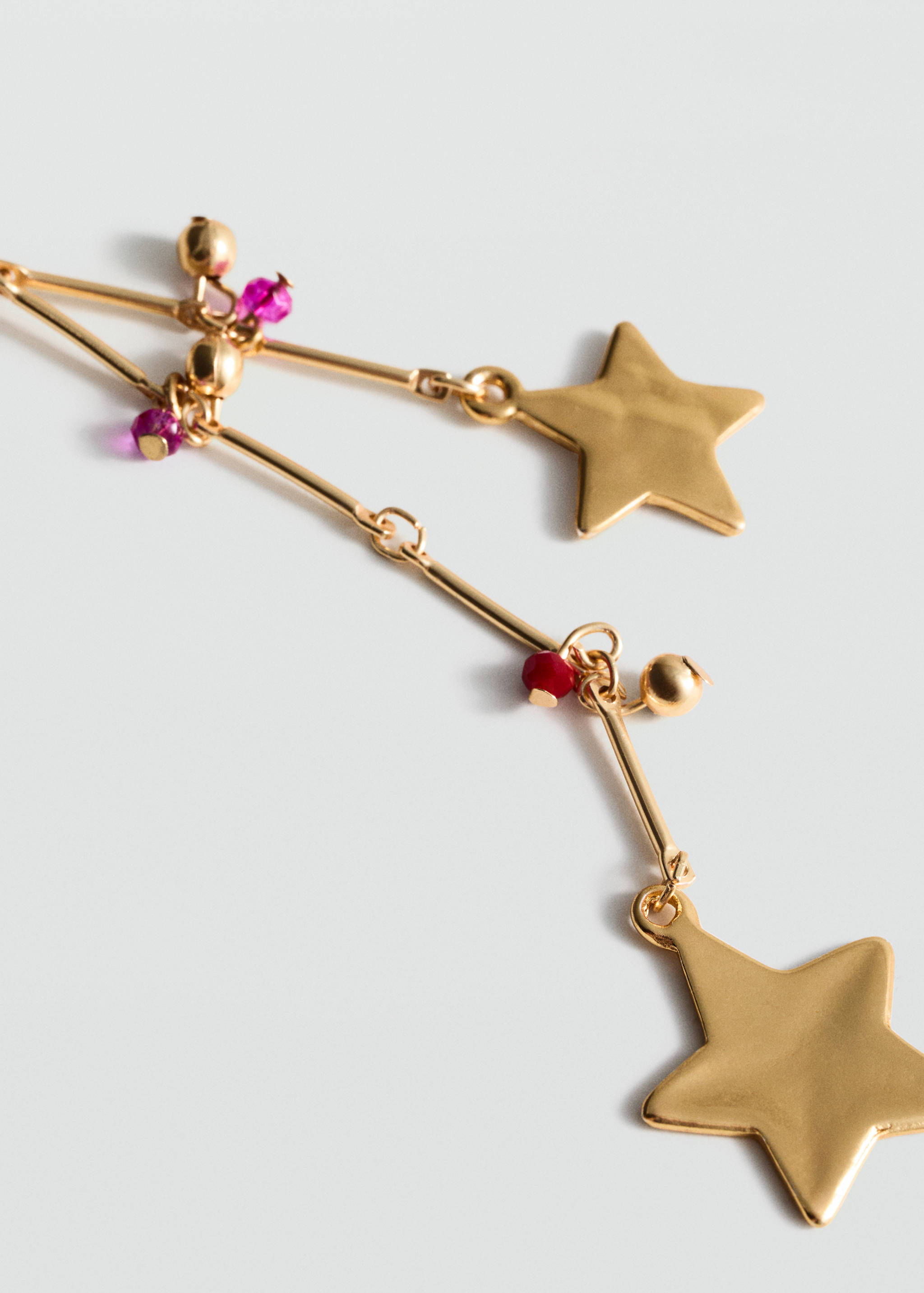 Ketting met sterhangers - Middenvlak