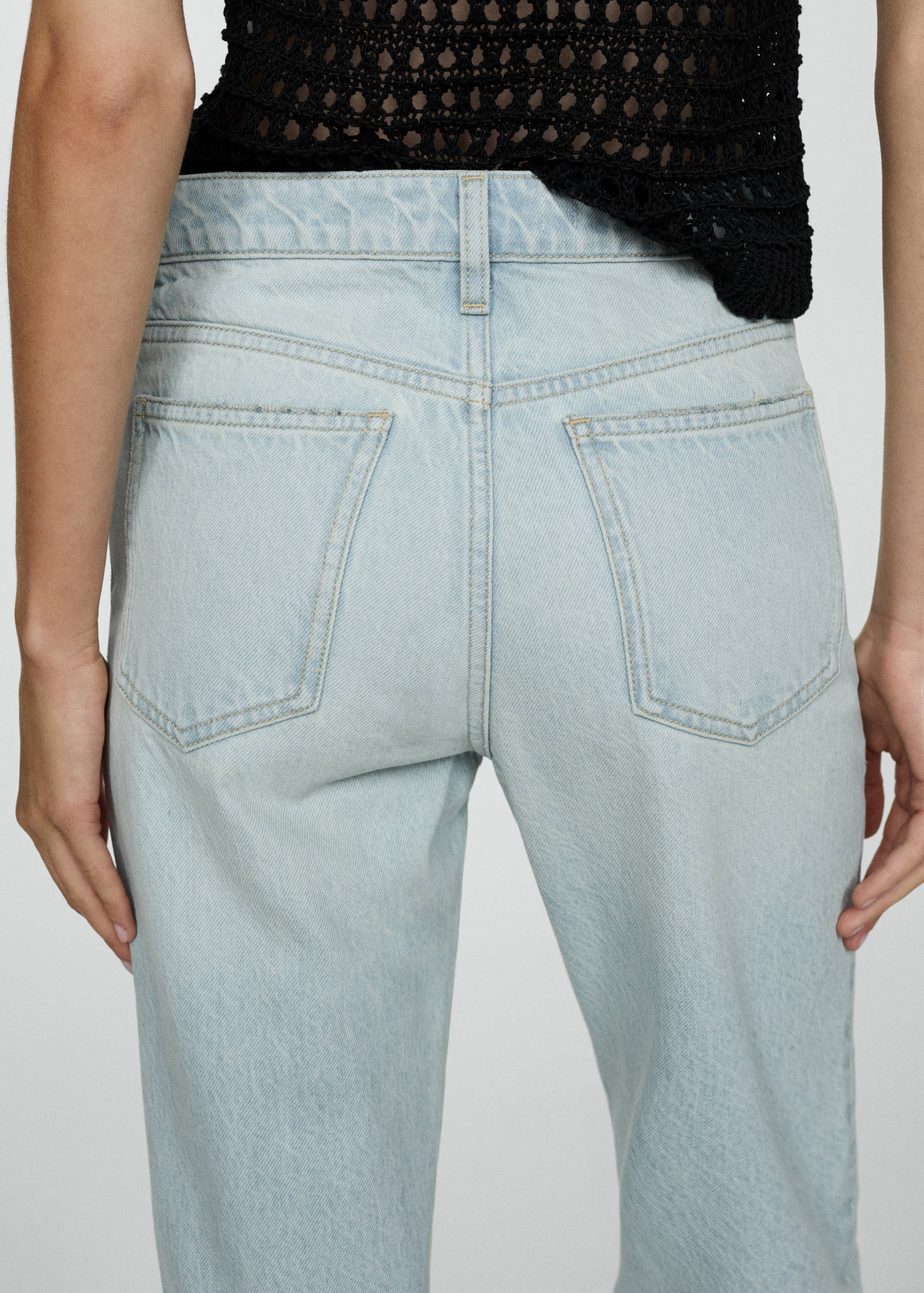 Mom-Jeans mit hohem Bund Mom2000 - Detail des Artikels 6