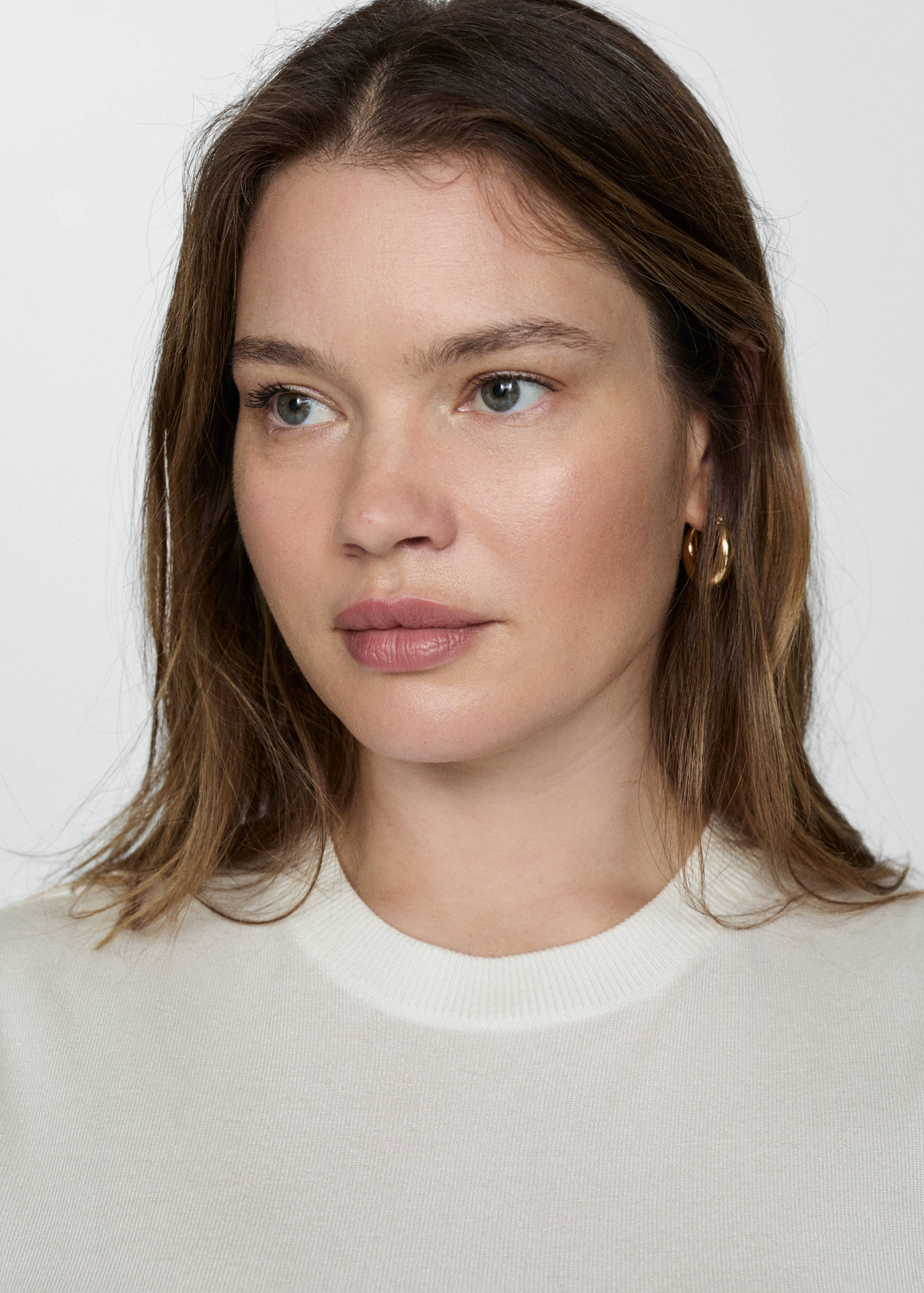 Kurzärmliger Feinstrickpullover - Detail des Artikels 4