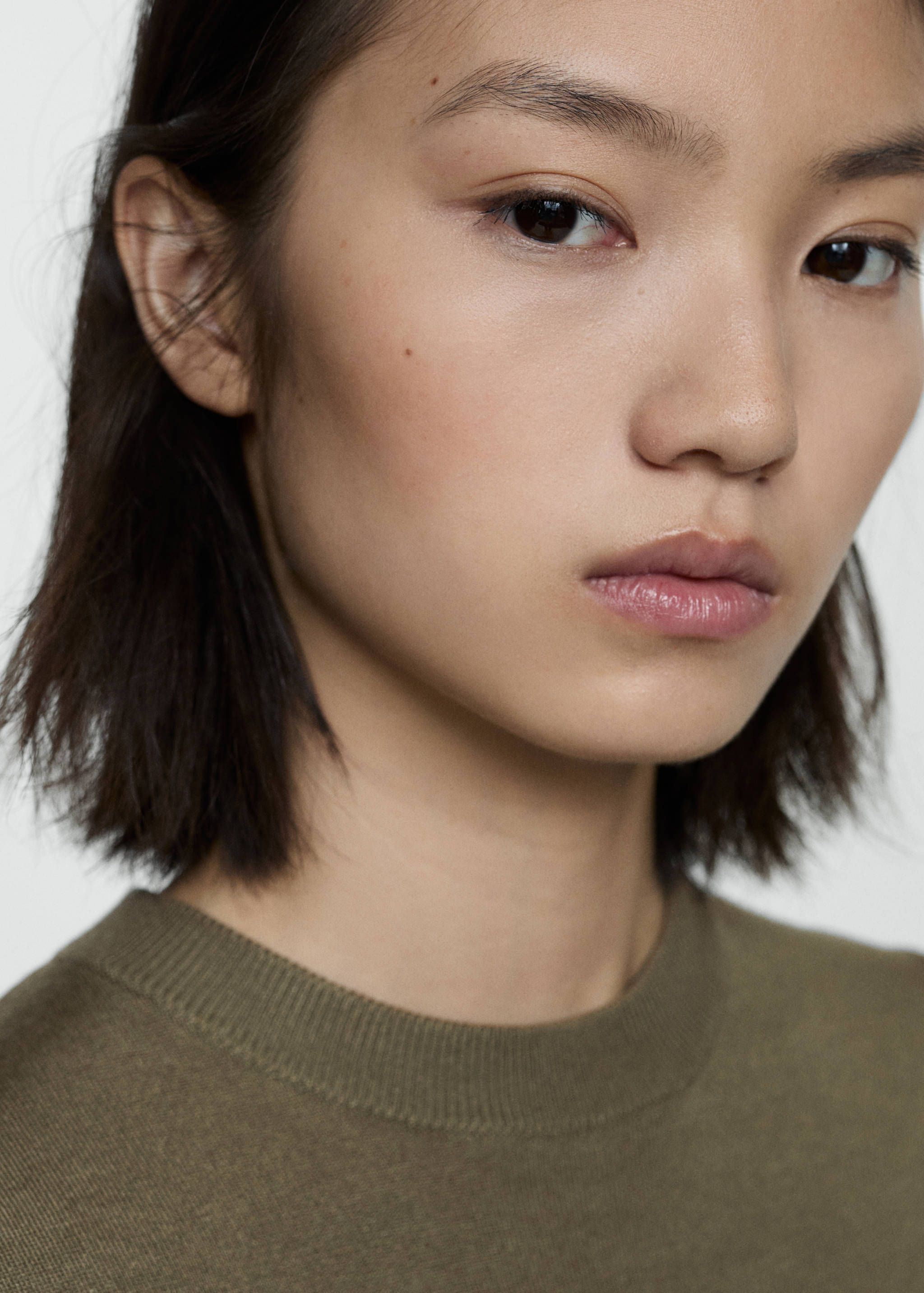 Kurzärmliger Feinstrickpullover - Detail des Artikels 1