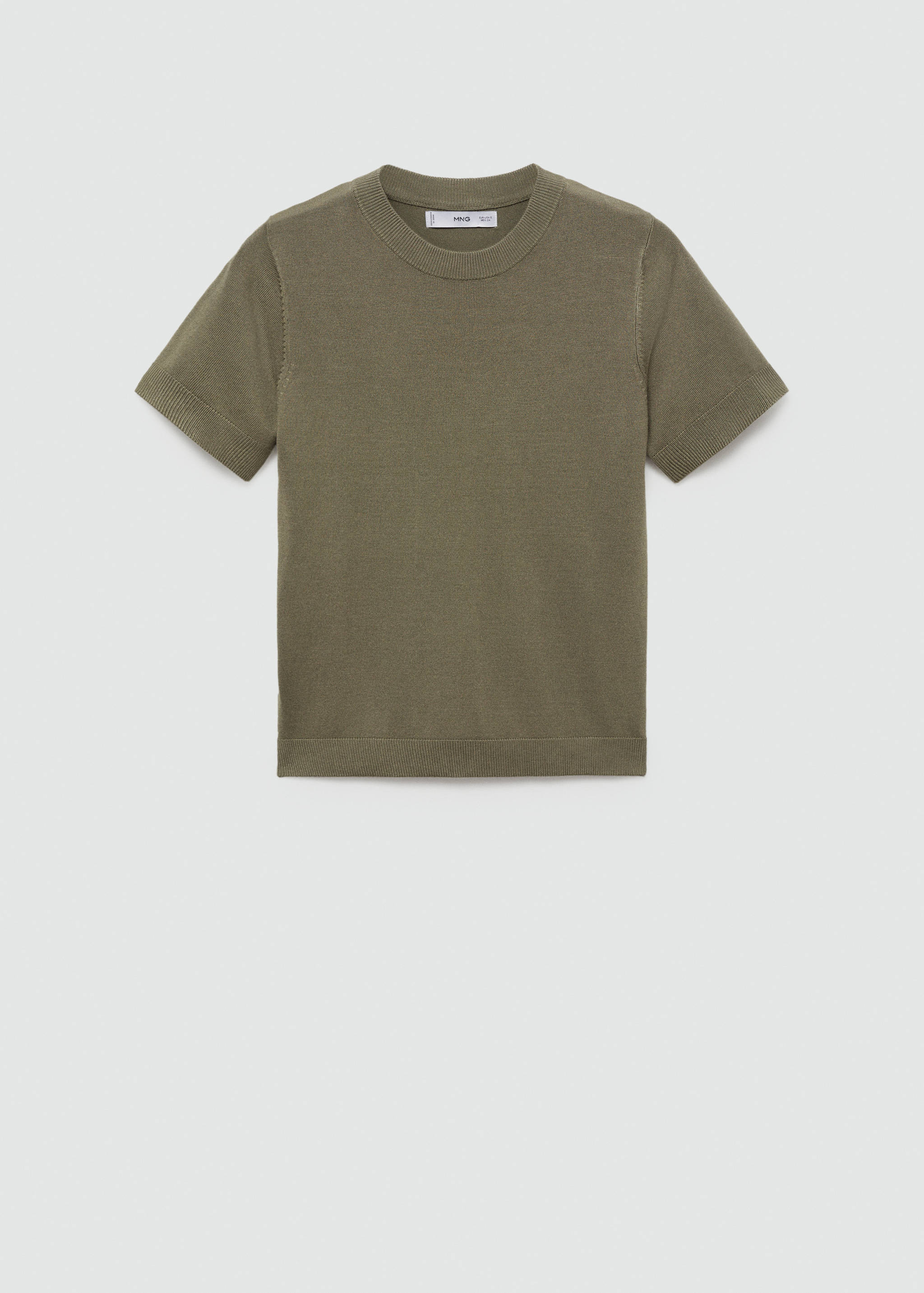 Kurzärmliger Feinstrickpullover - Artikel ohne Model