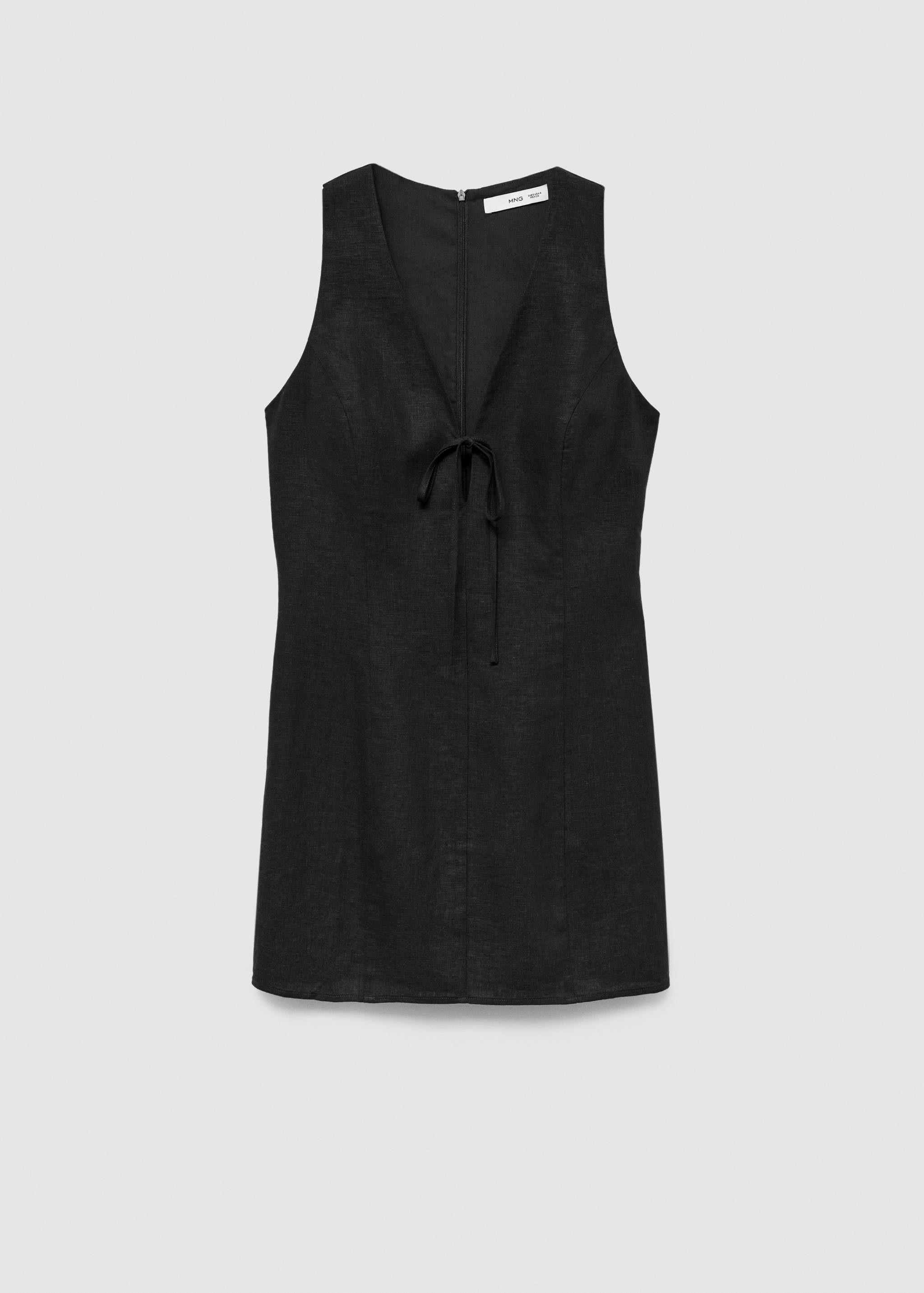 Vestido lino corto - Artículo sin modelo