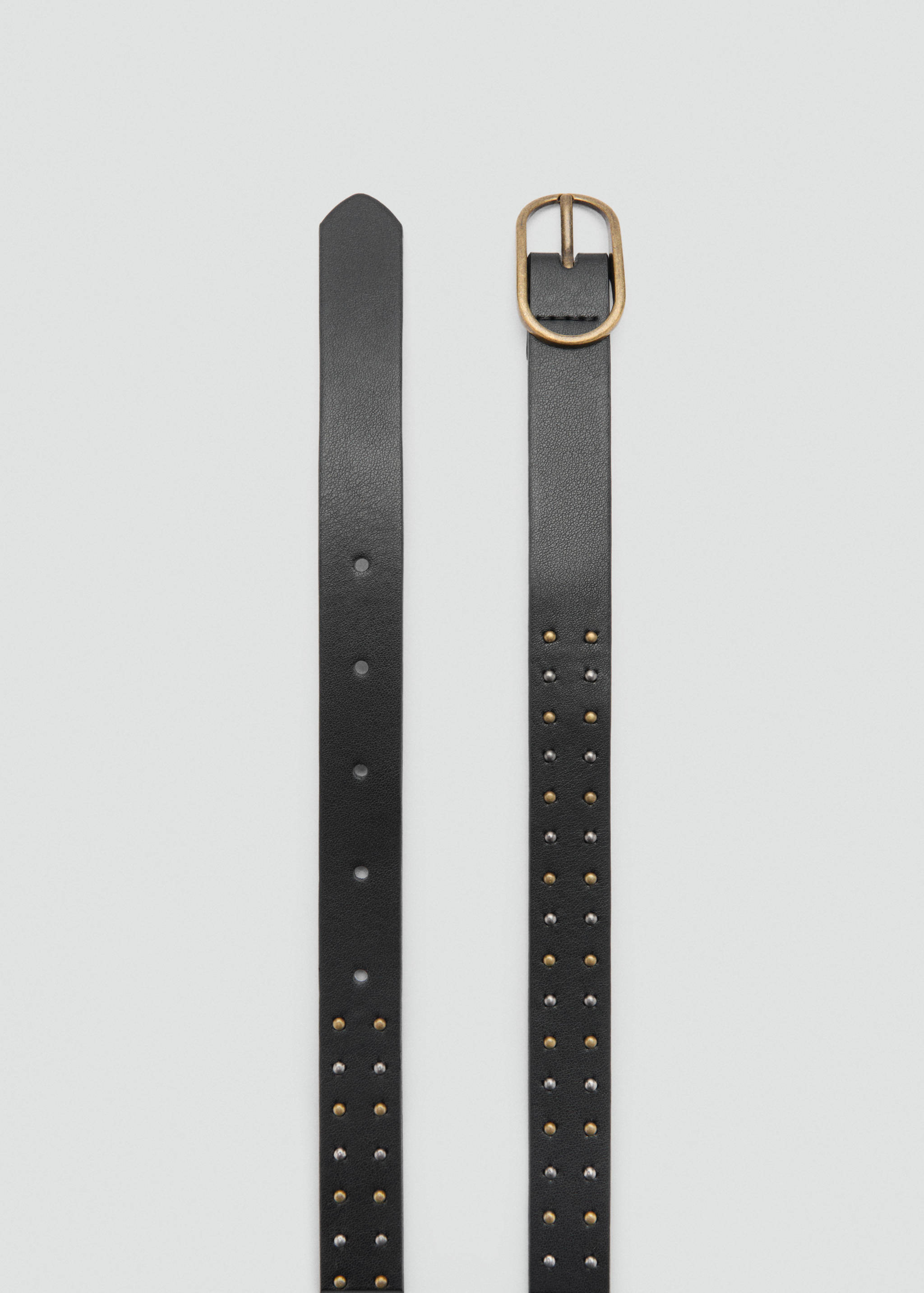 Buckled studded belt - Details of the article 1