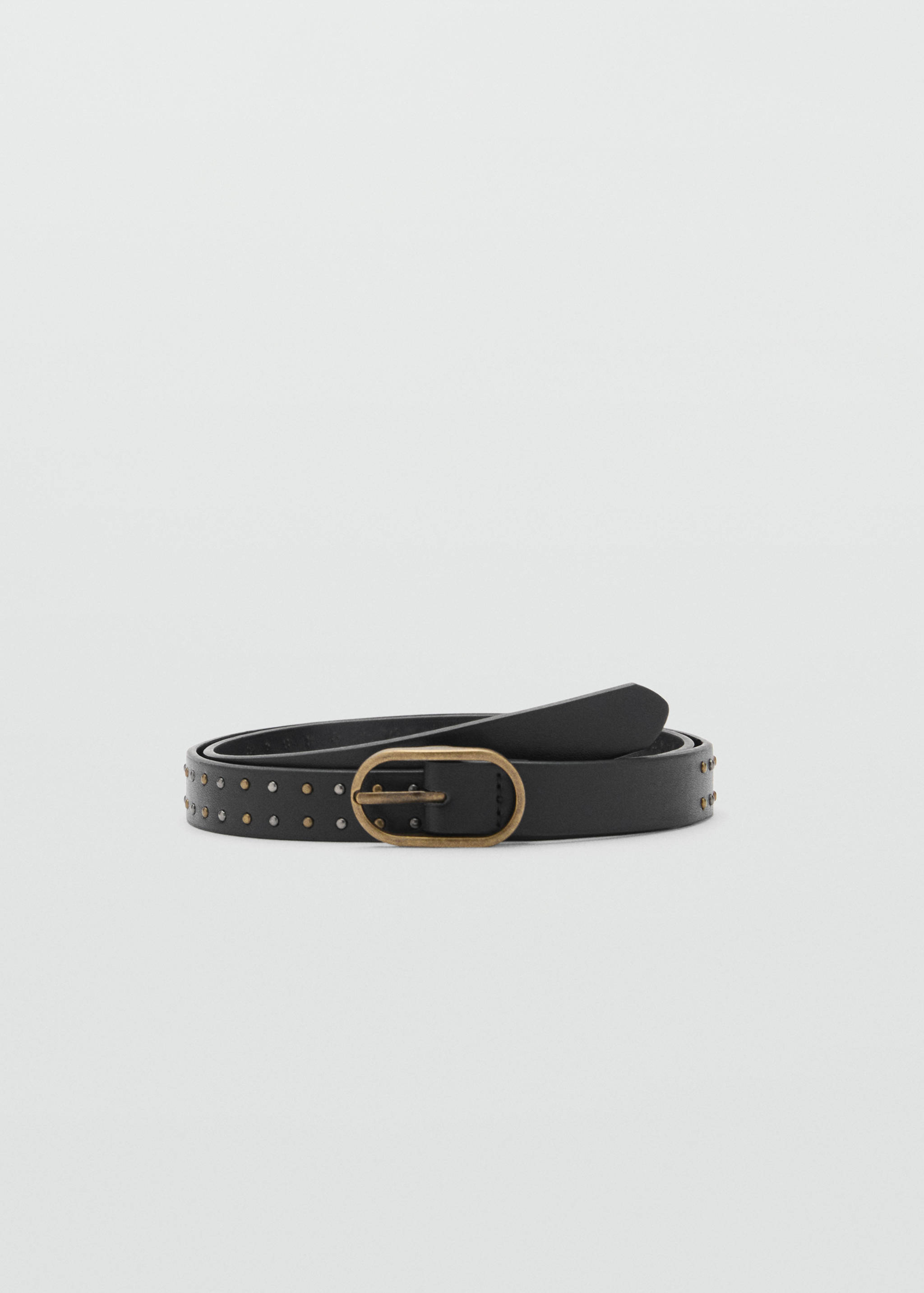 Buckled studded belt - Article without model