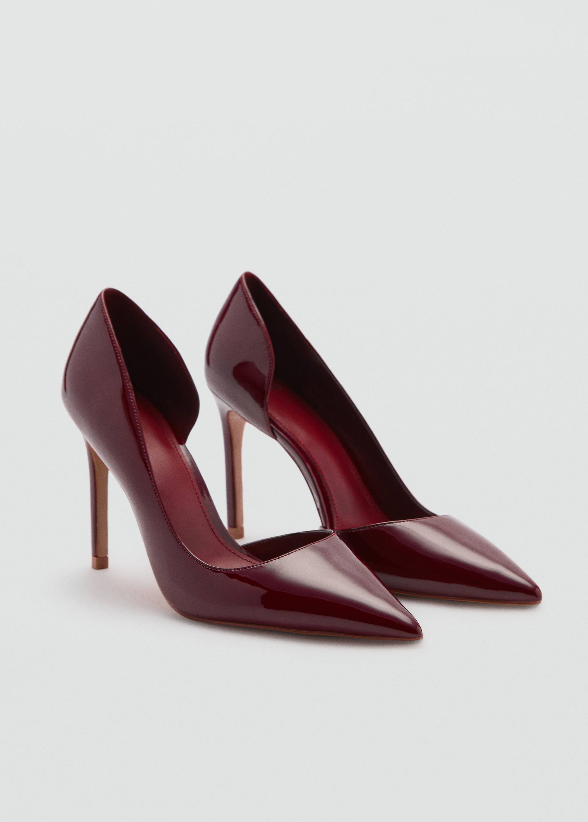 Asymmetrical heeled shoes - Medium plane