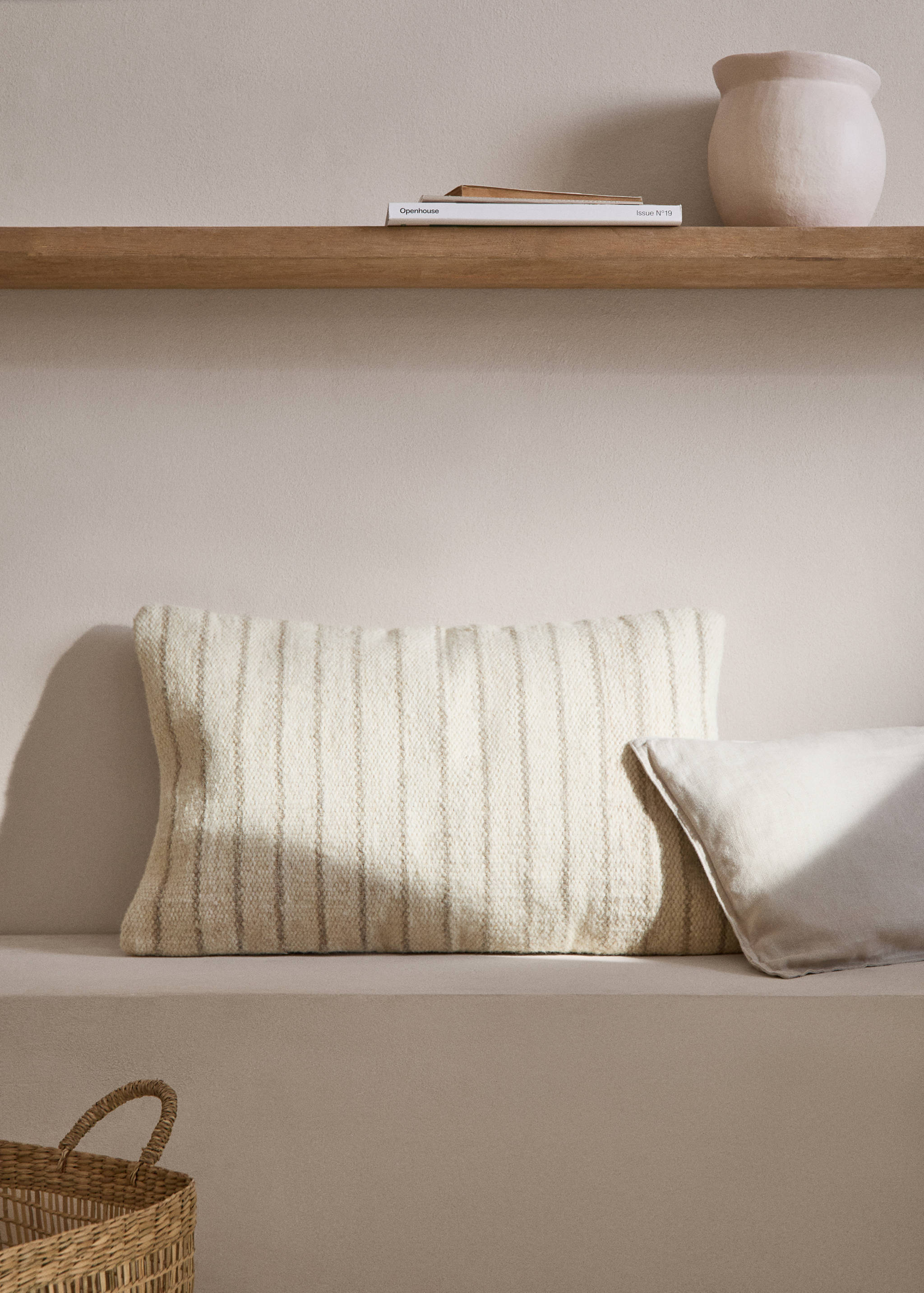 Housse coussin laine - Plan général