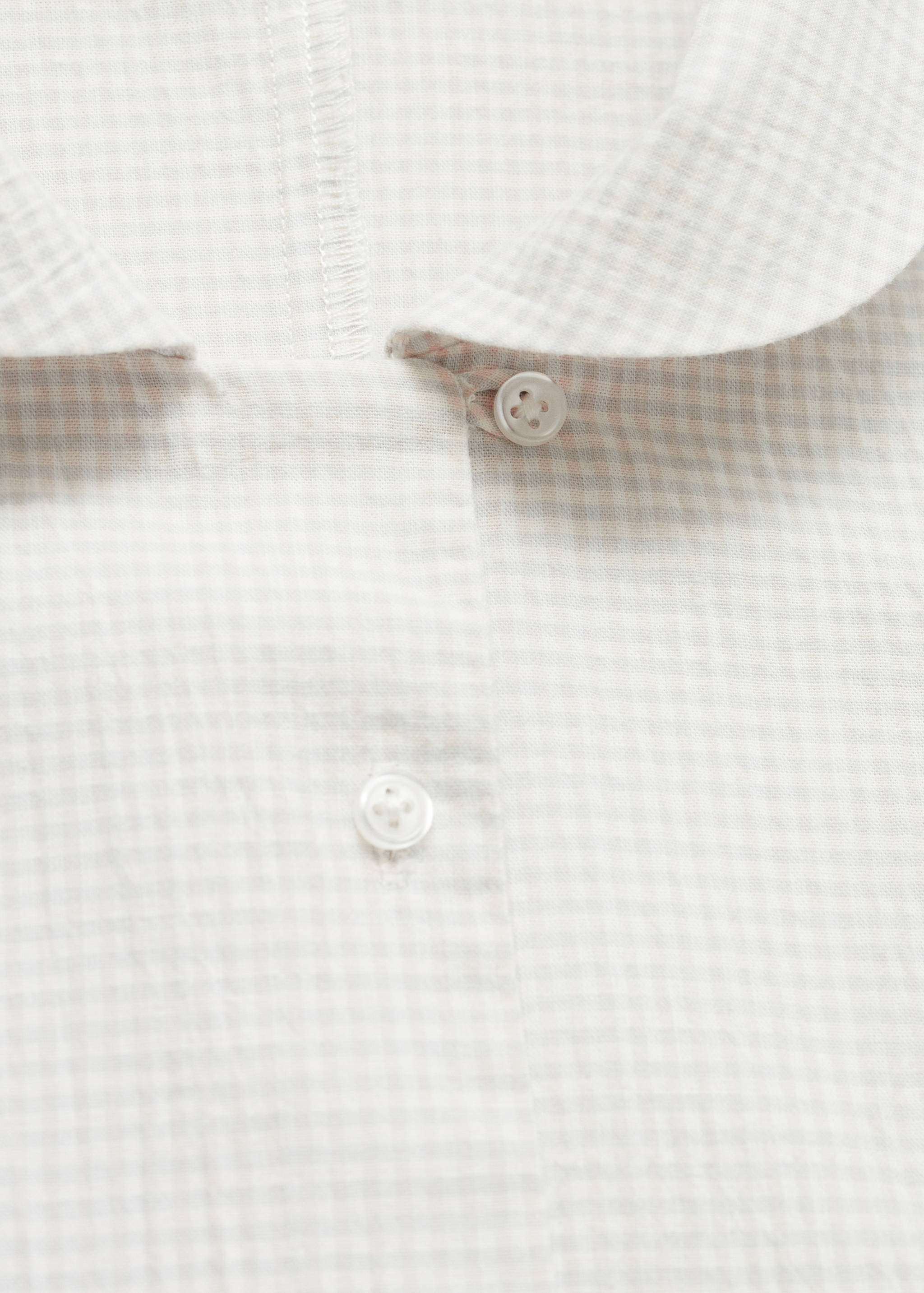 Cotton long pyjamas - Details of the article 8