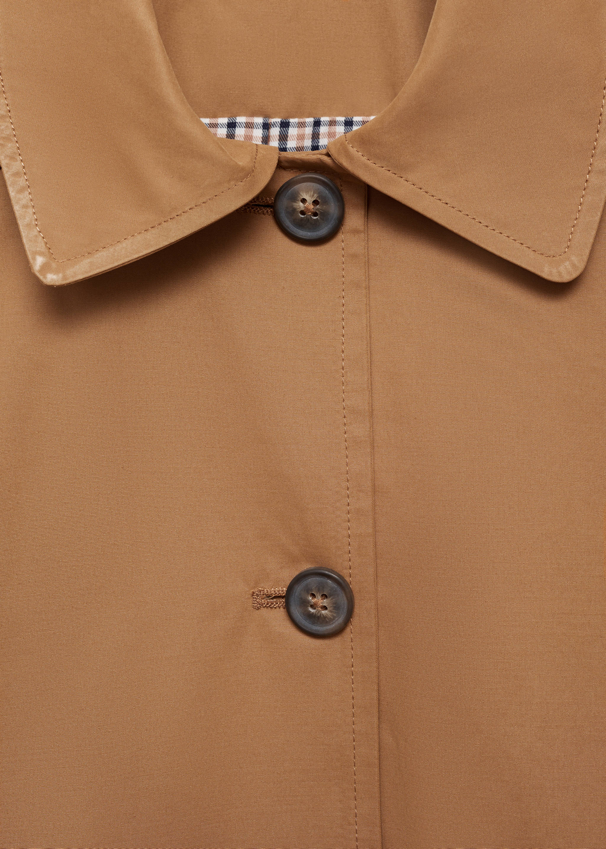 Classic long trench coat - Details of the article 8