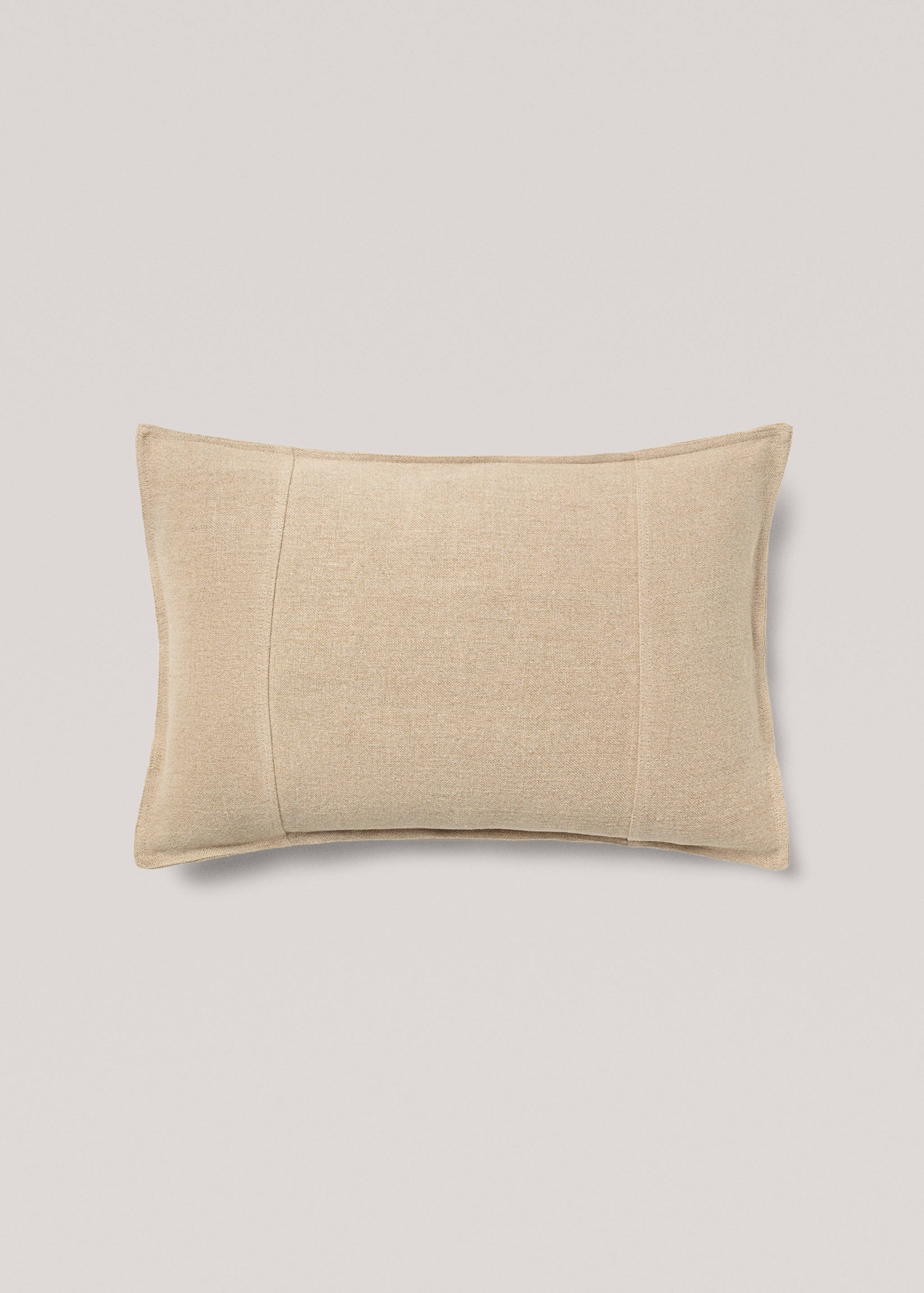 Housse coussin coutures lin 40x60 cm - Article sans modèle