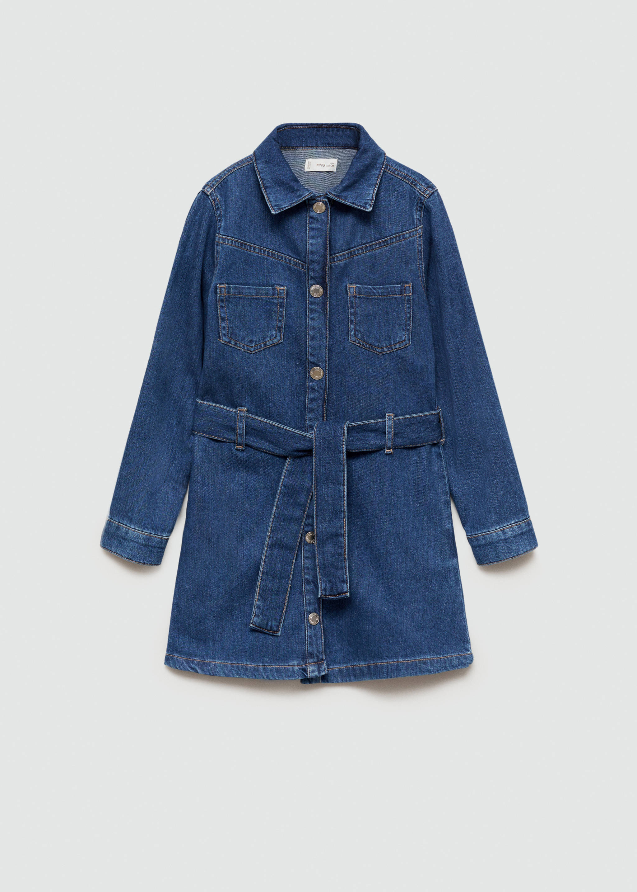 Jeans-Hemdblusenkleid - Artikel ohne Model