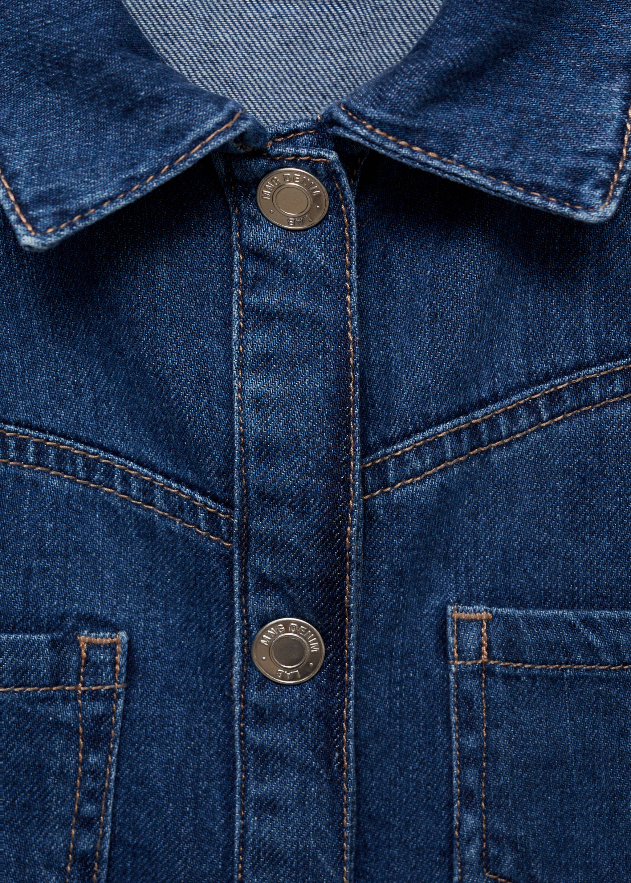 Jeans-Hemdblusenkleid - Detail des Artikels 8