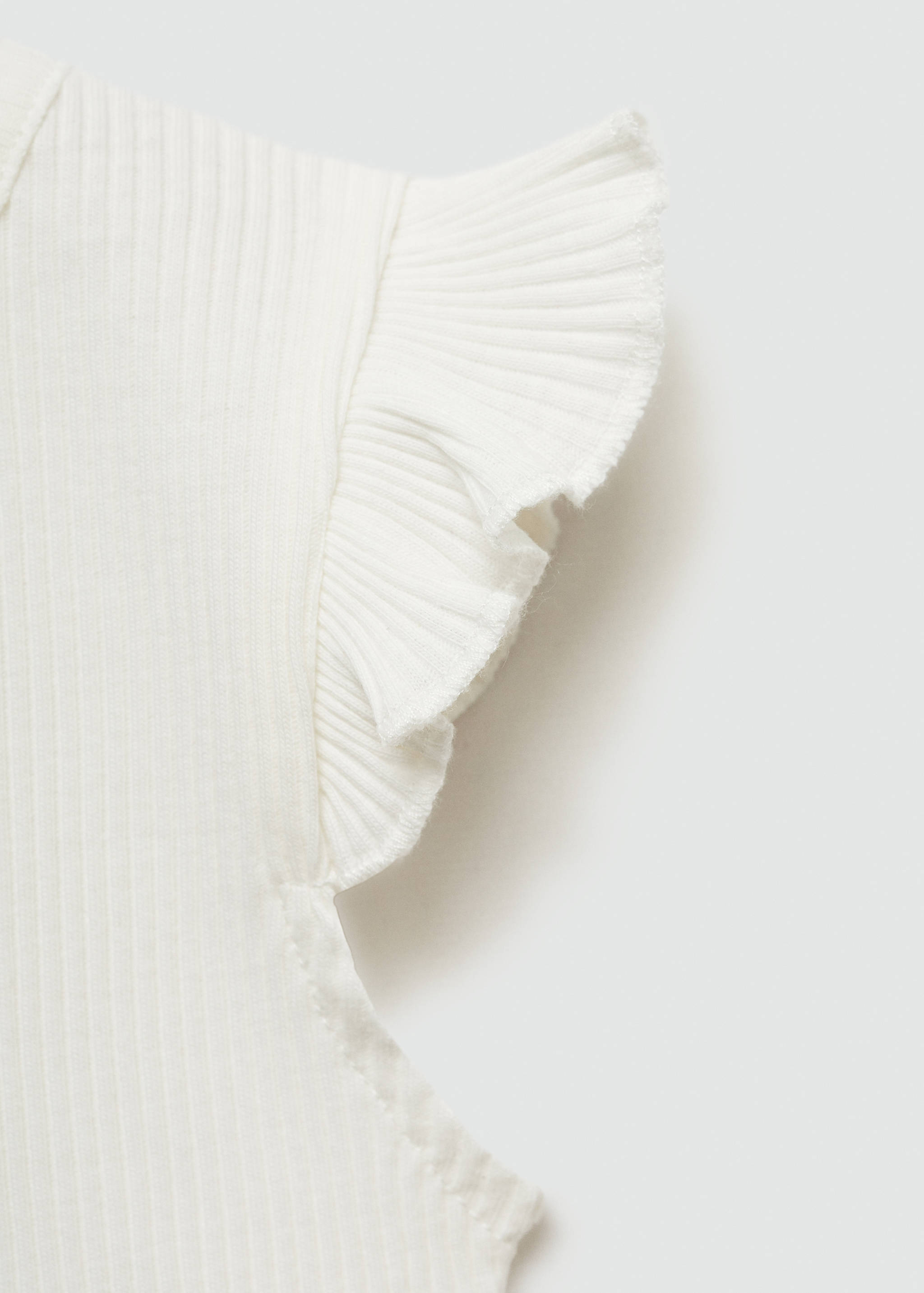 Frills cotton t-shirt - Details of the article 8