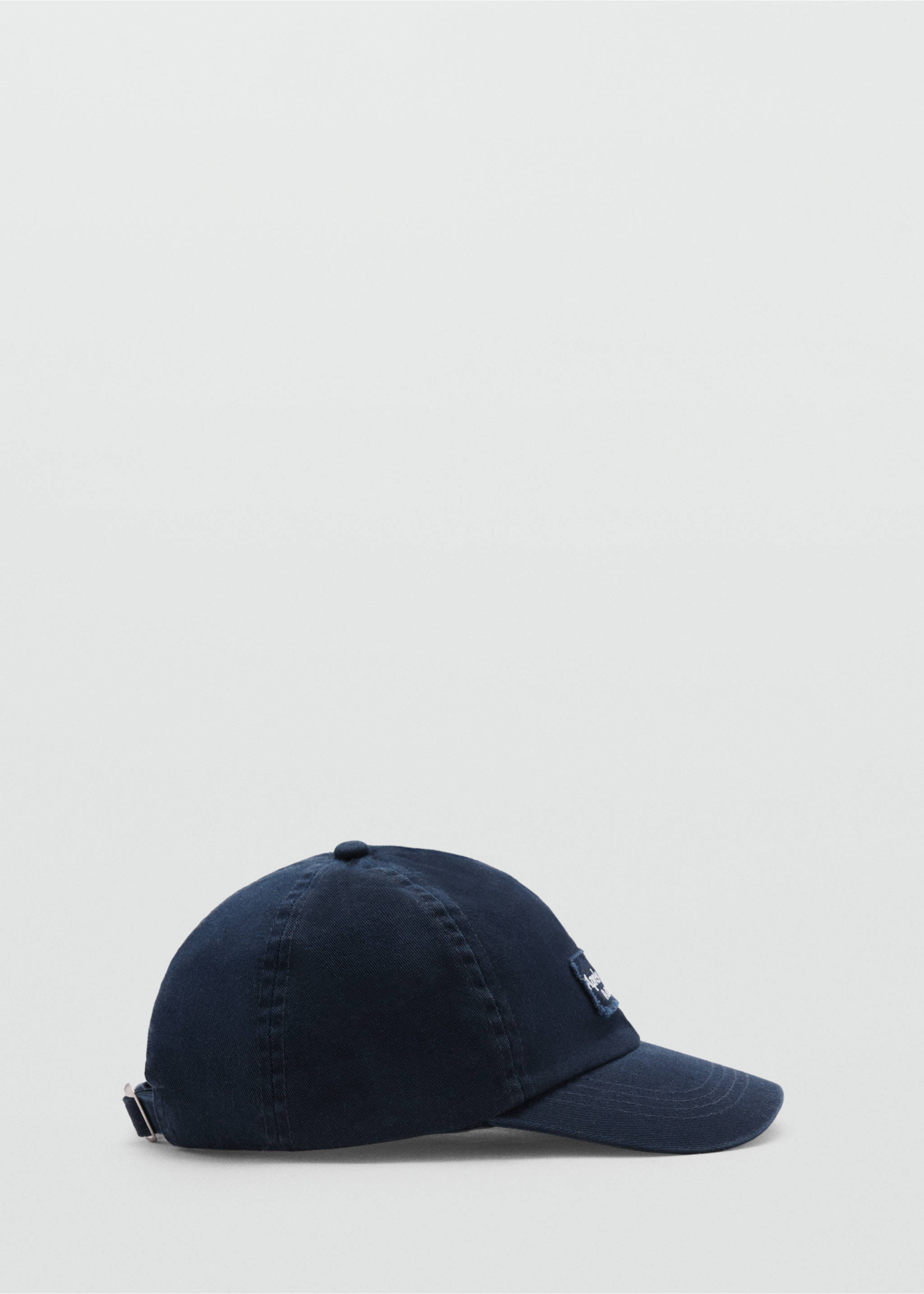 Embroidered message cap - Article without model, Dark Navy. Ref: 77043293-00.