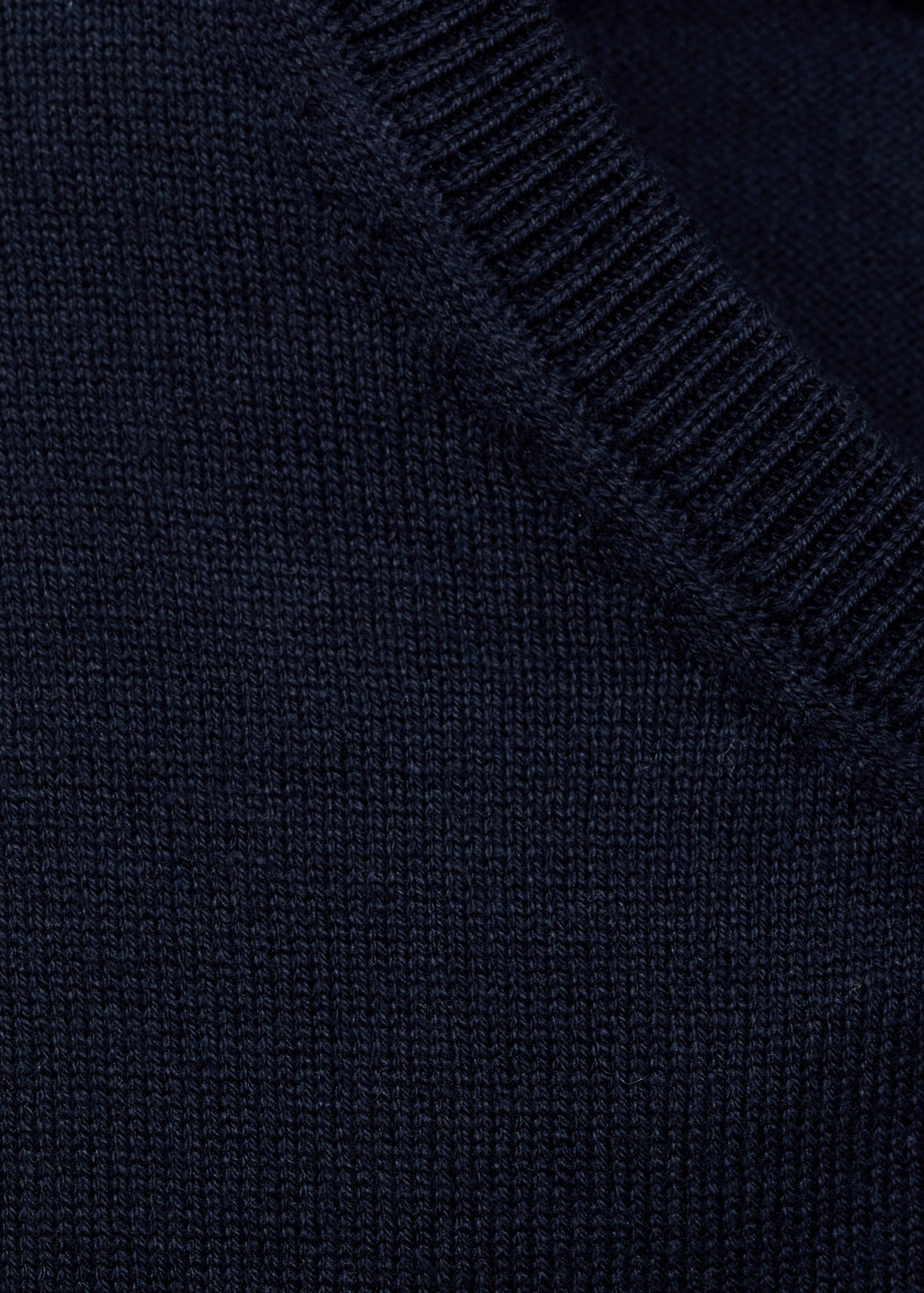 Knitted cotton vest - Details of the article 0