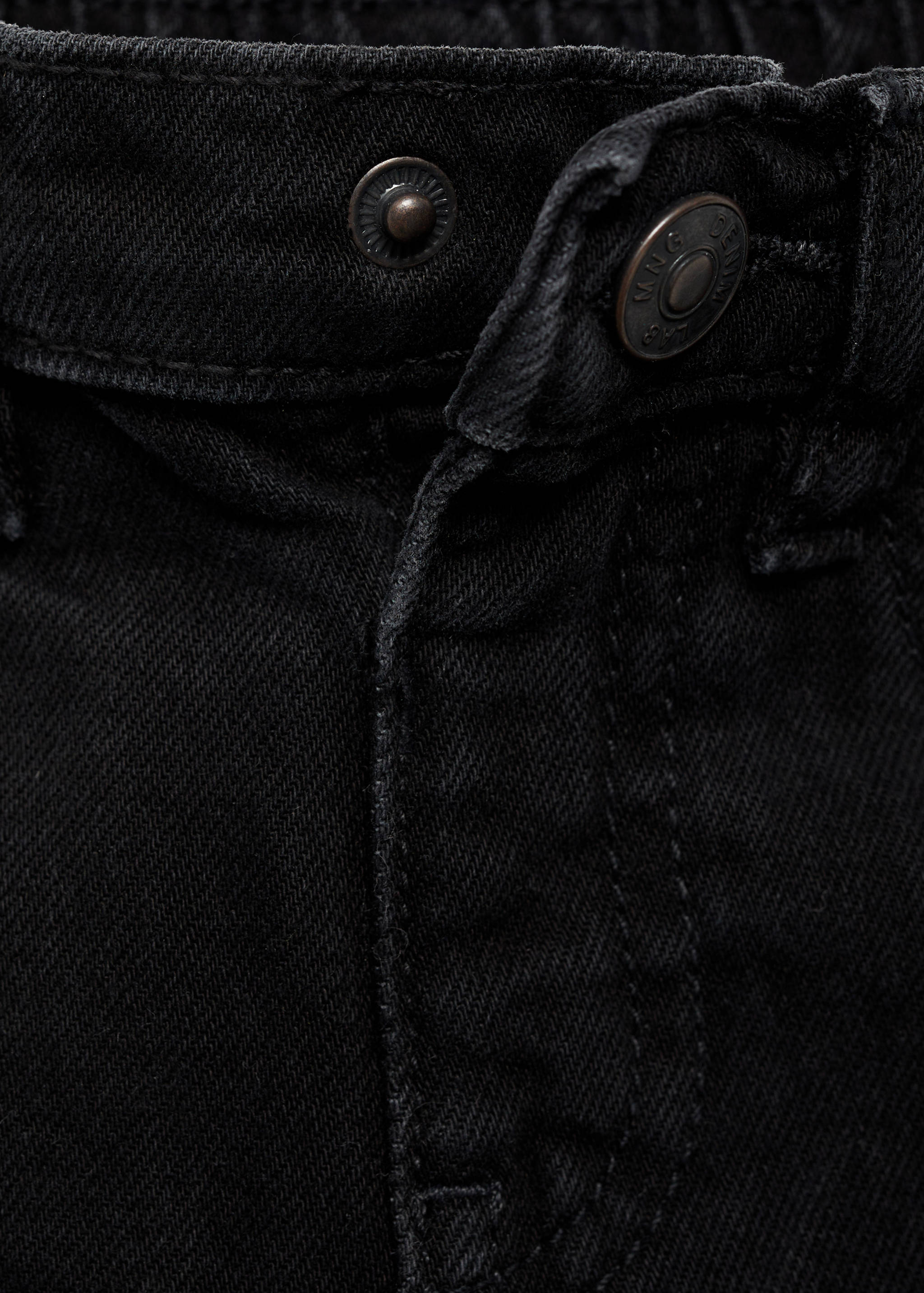 Drawstring waist jeans - Details of the article 8