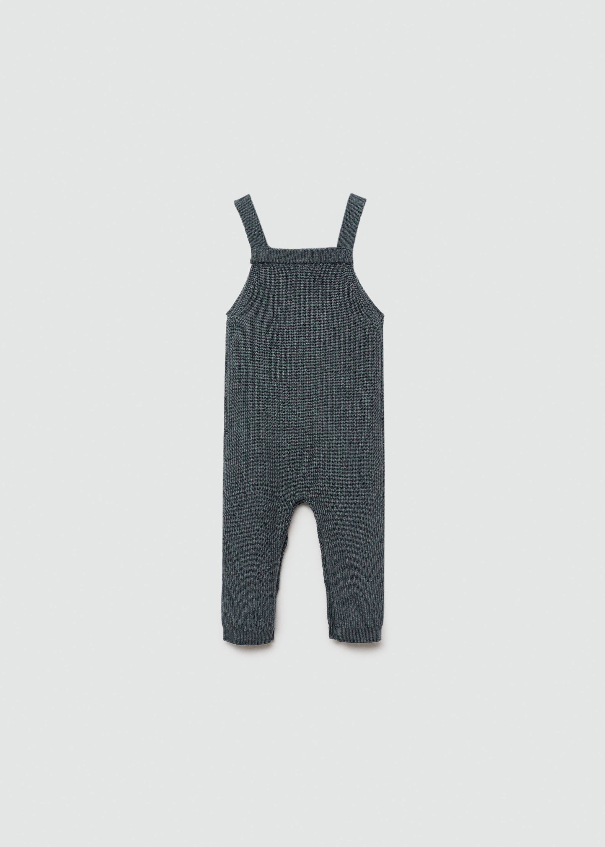 Cotton-knit jumpsuit - Reverse of the article