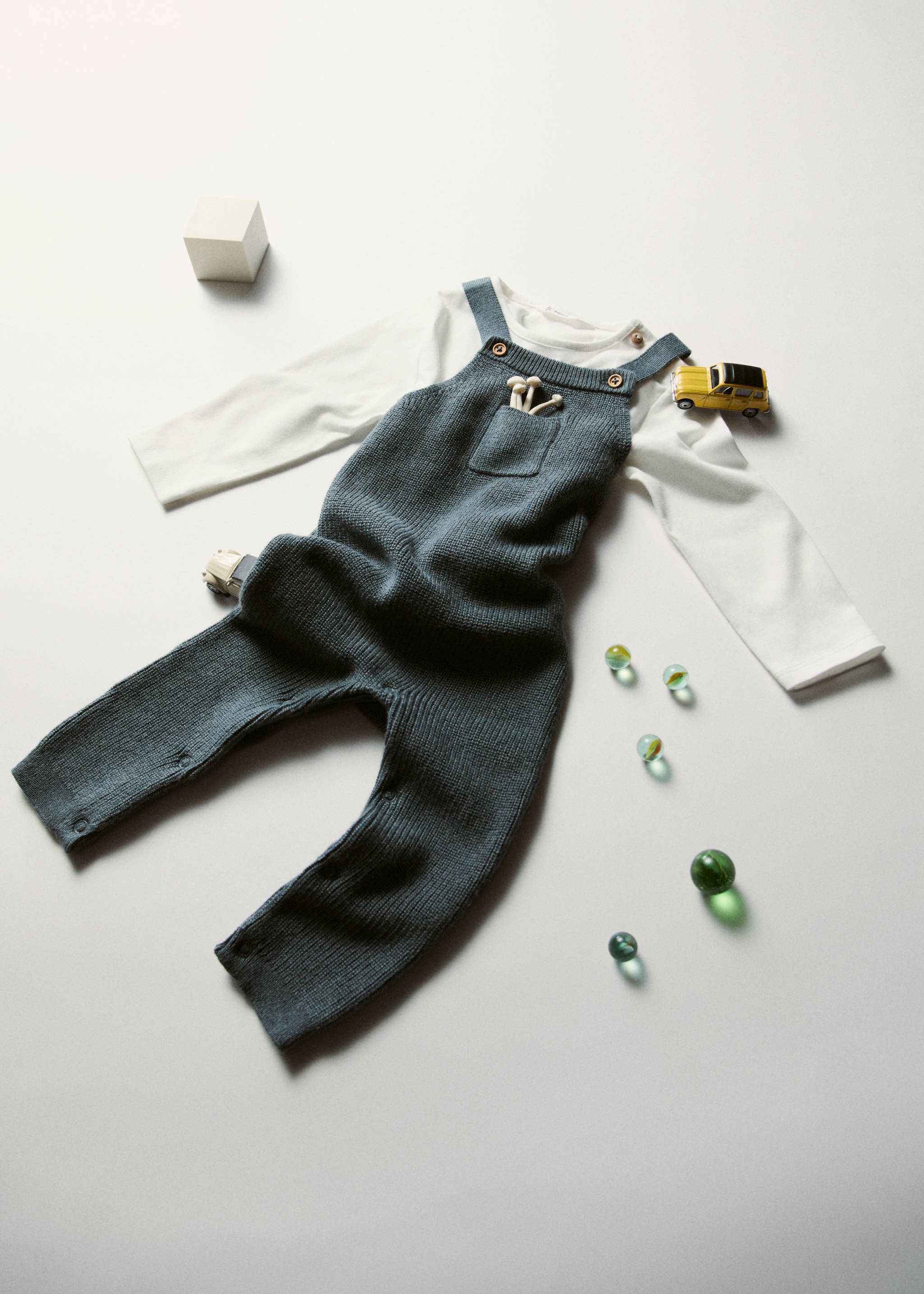 Cotton-knit jumpsuit - Details of the article 5