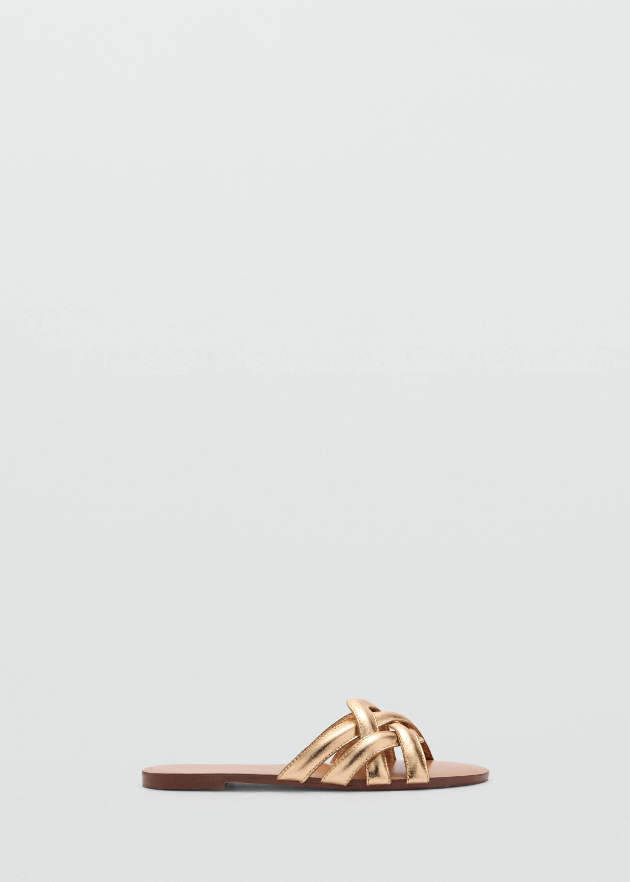 Sandale piele cu bretele - Articol fără model