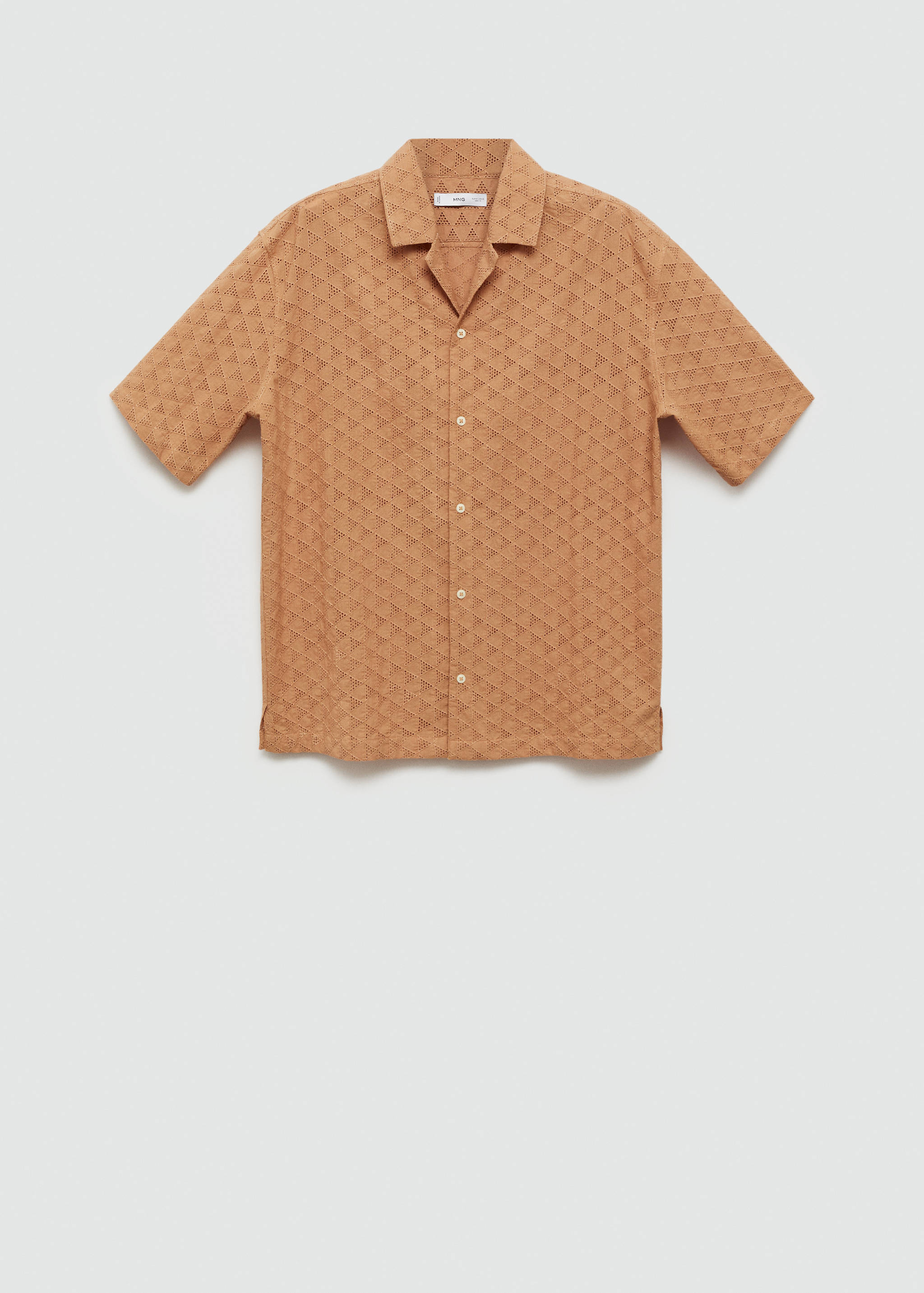 Camisa 100% algodón bordada - Artículo sin modelo