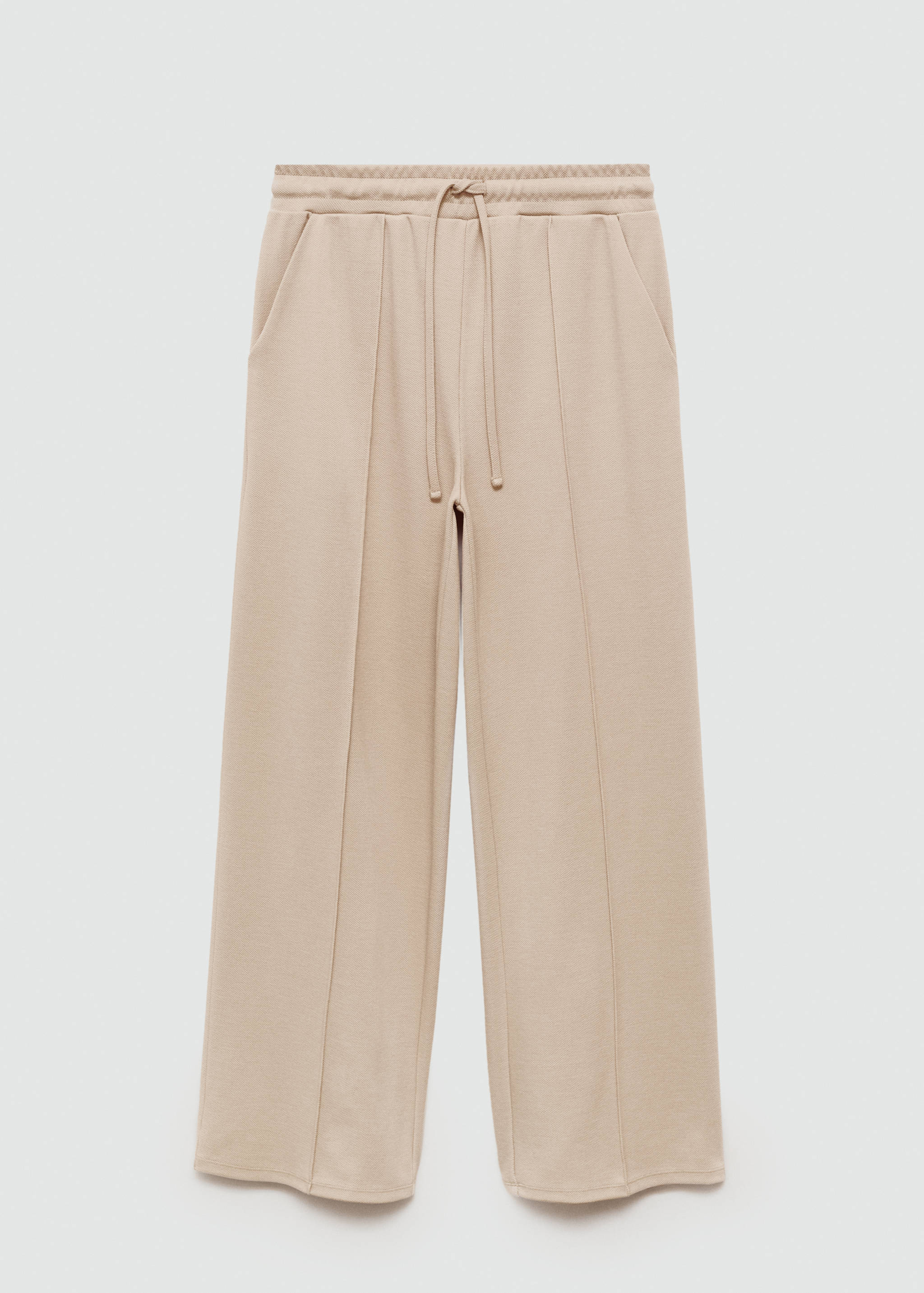 Seam-detail straight-fit pants - Article without model