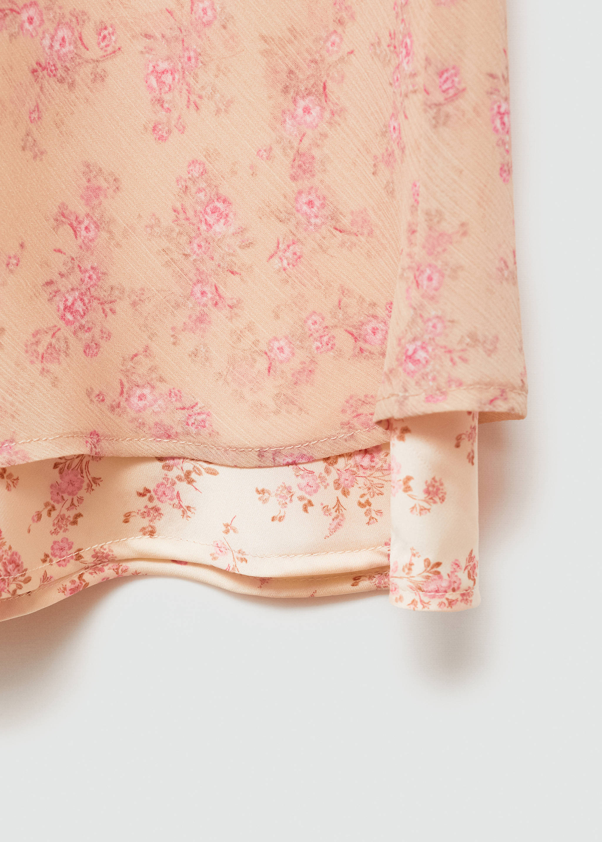 Falda larga estampado floral - Detalle del artículo 0