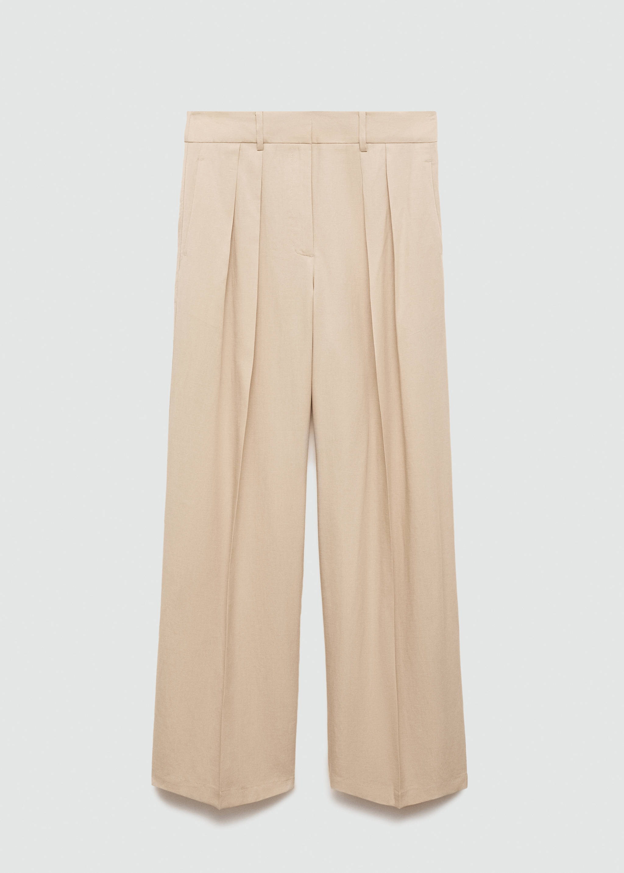 Wideleg lyocell trousers - Article without model