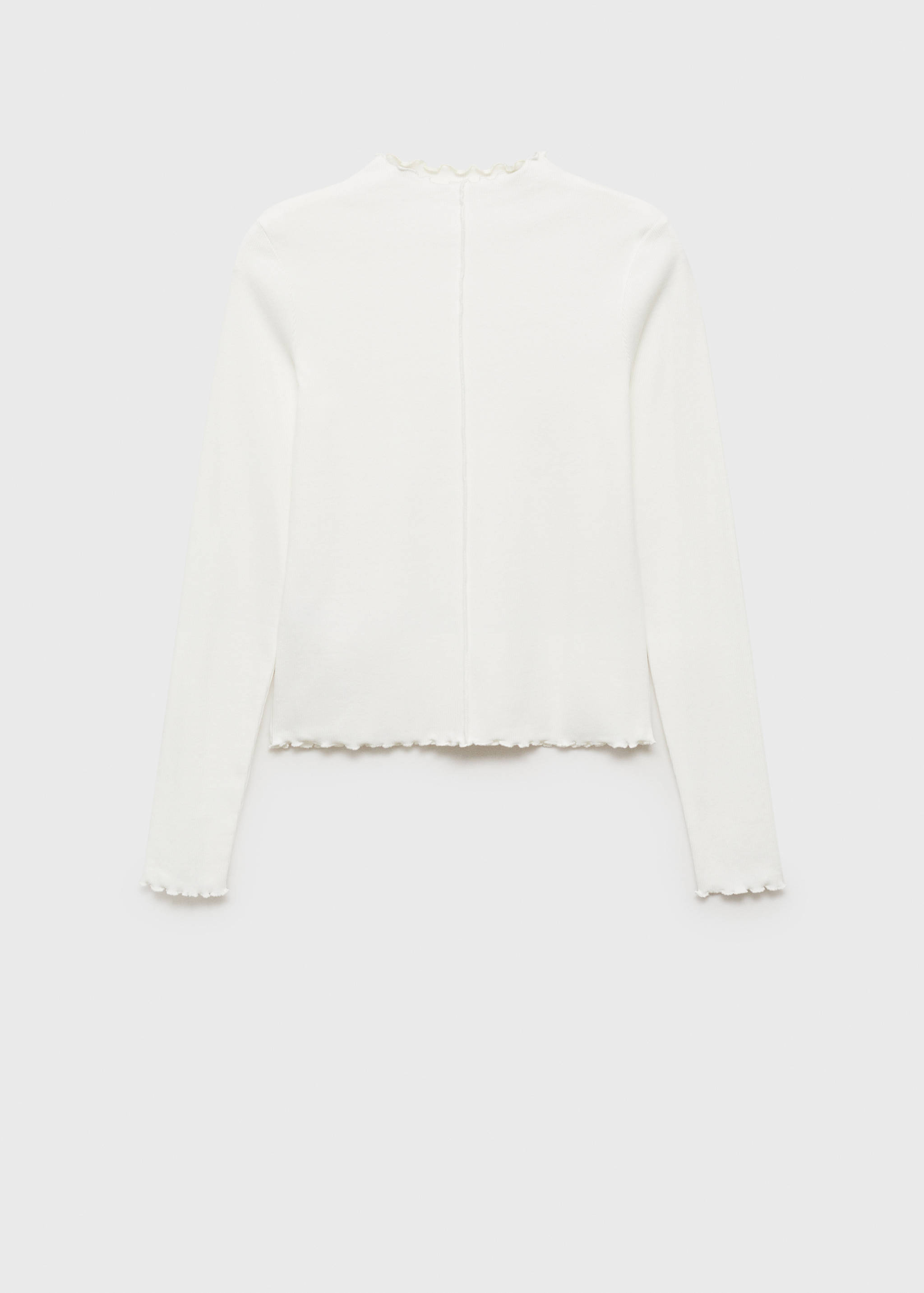 Long-sleeved t-shirt with decorative seams - Article without model