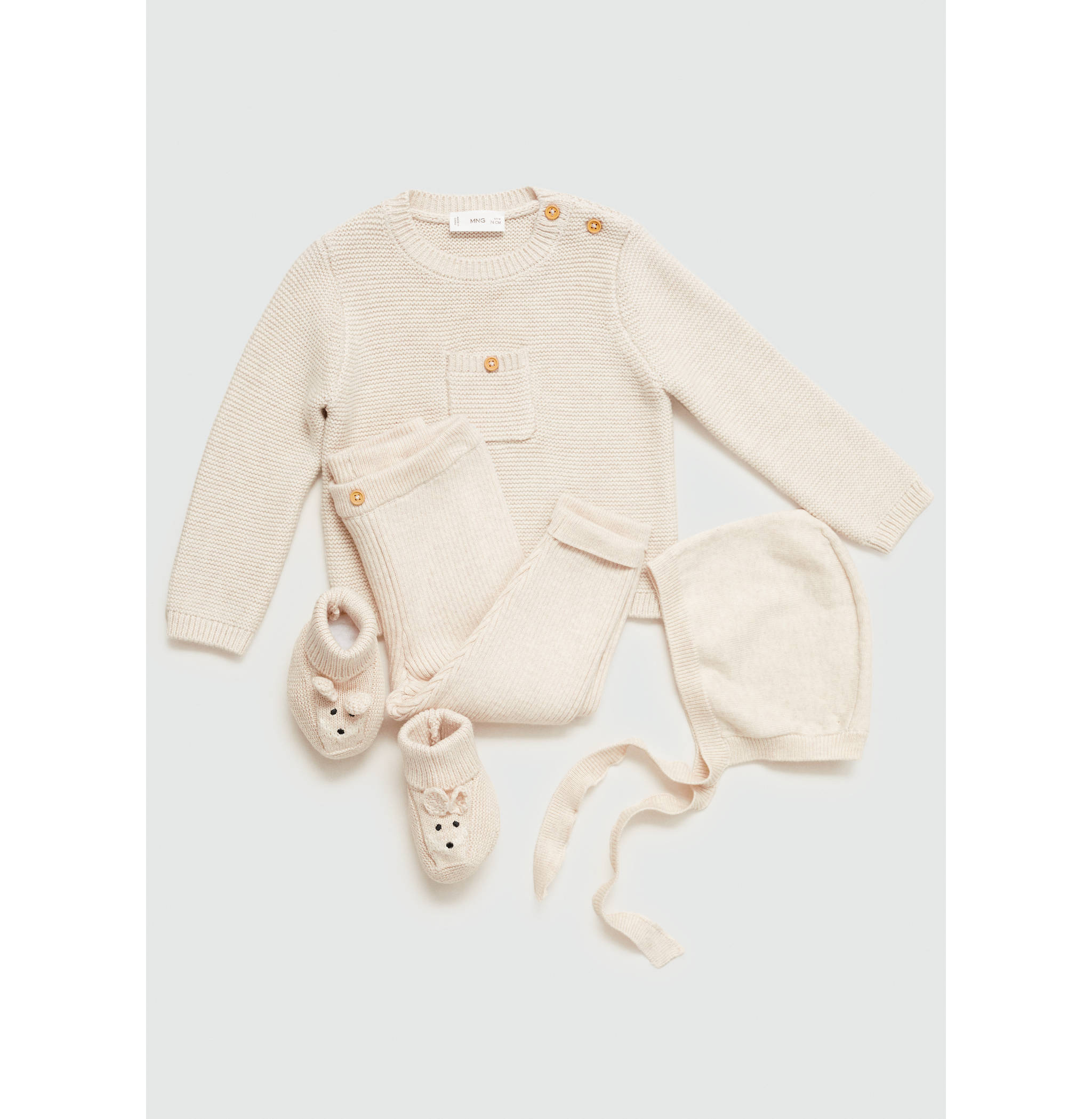 Knit pocket sweater - Details of the article 1