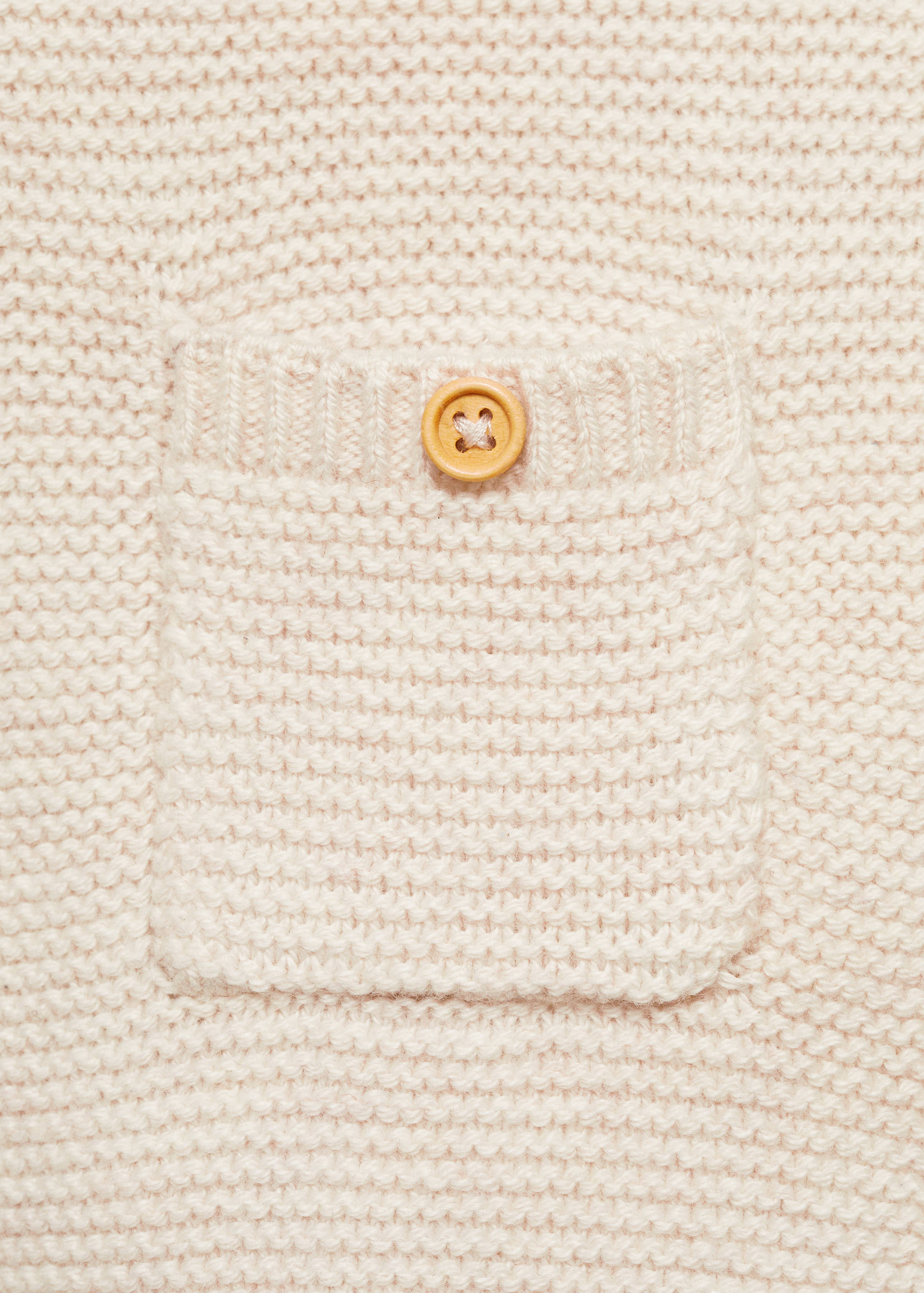 Knit pocket sweater - Details of the article 8