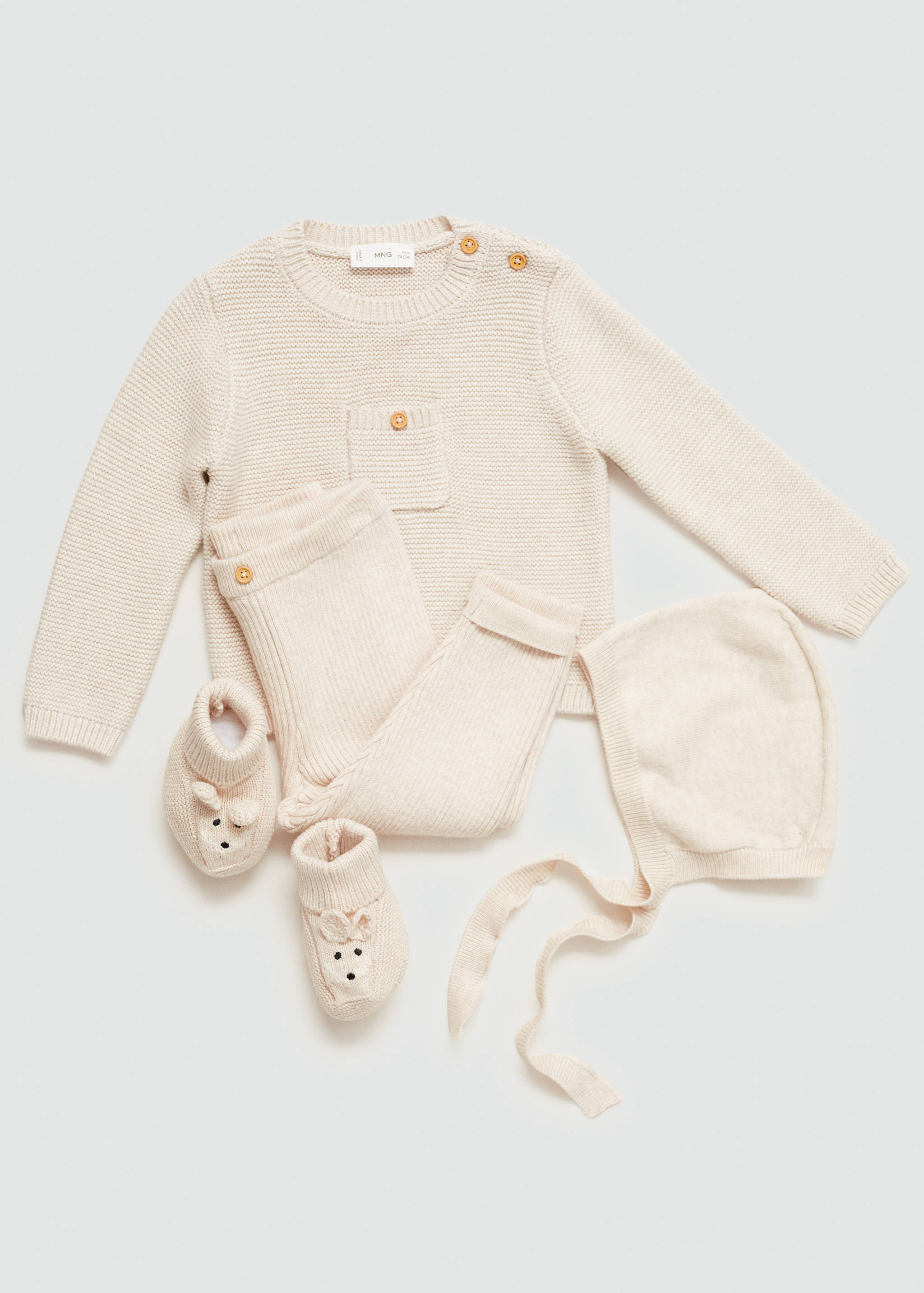 Knit pocket sweater - Details of the article 0