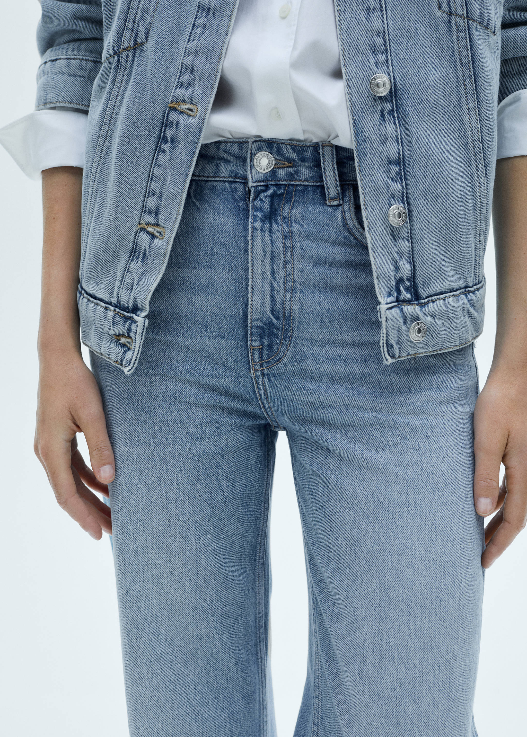 Danila high-waisted wide leg jeans - Details of the article 6