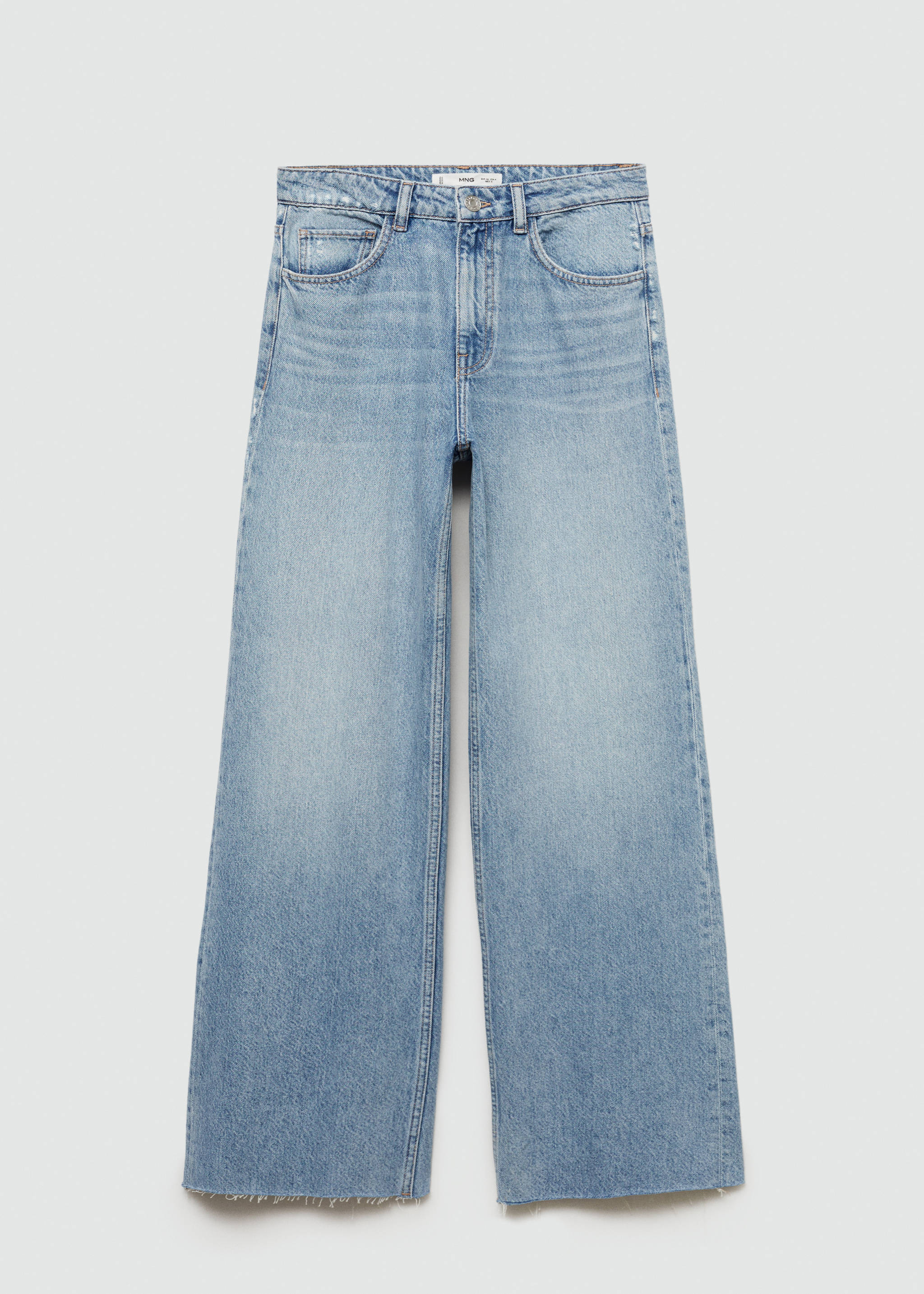 Danila high-waisted wide leg jeans - Article without model