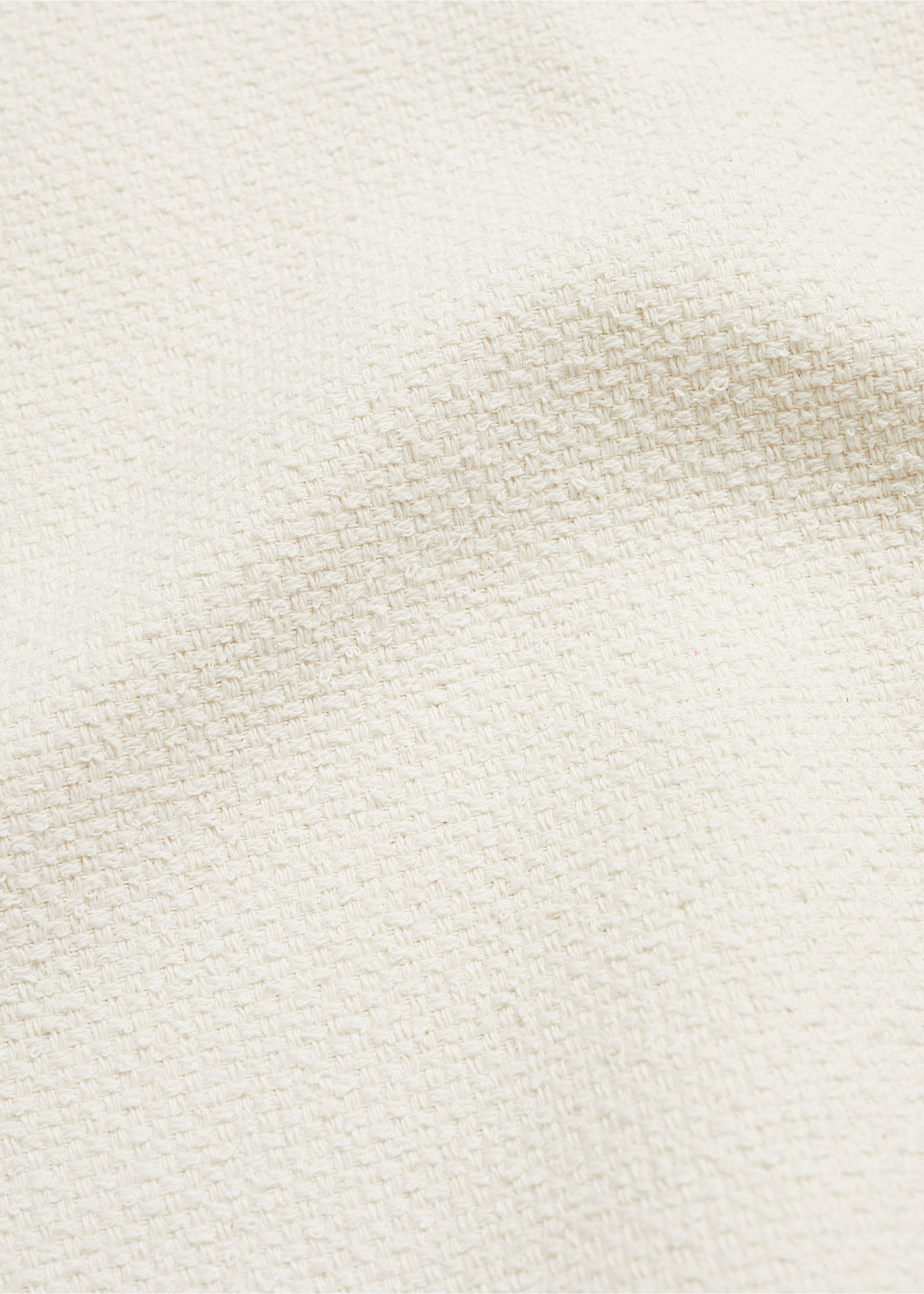 Minifalda tweed - Detalle del artículo 8, Crudo. Ref: 77044068-00.