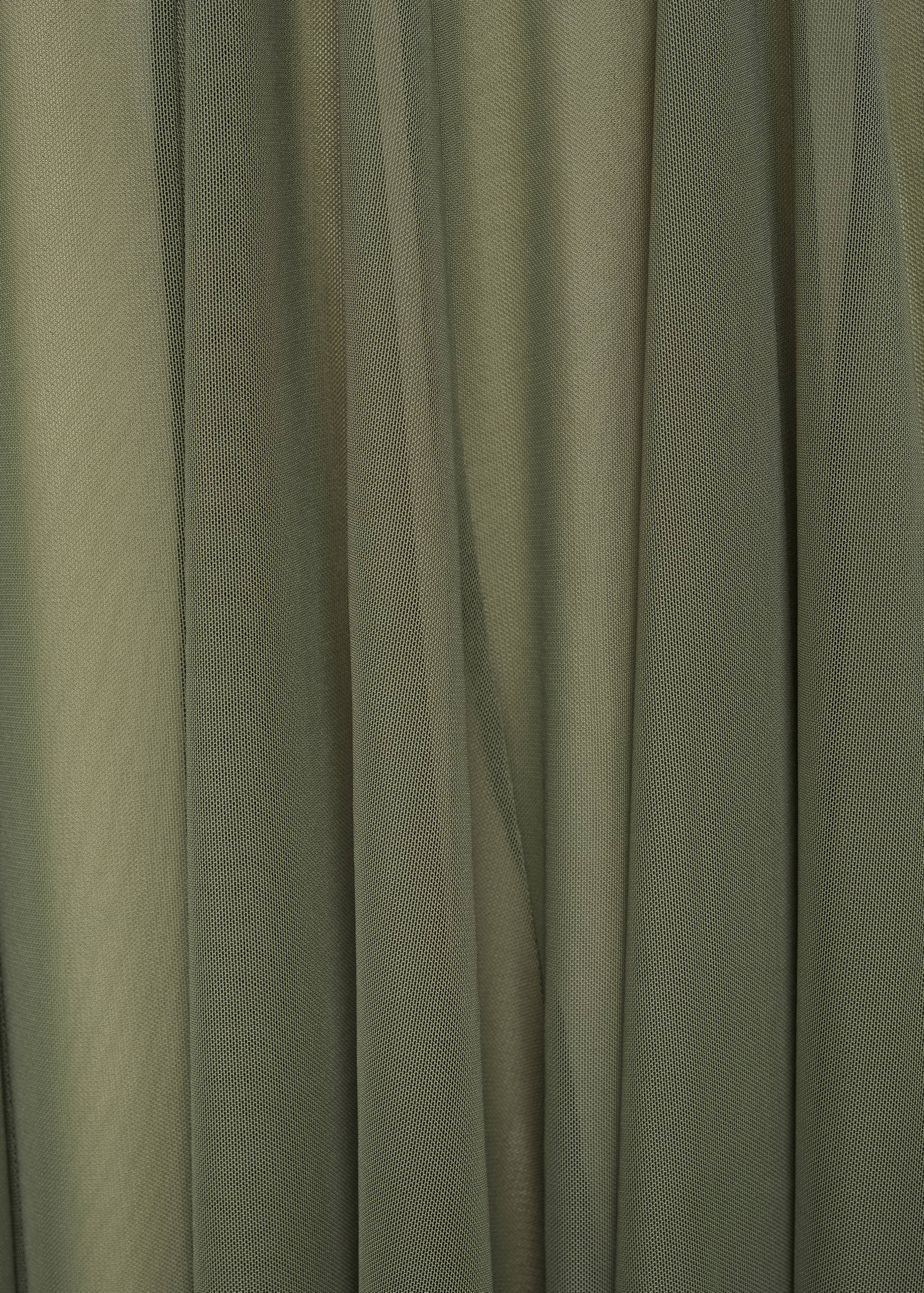 Asymmetrische jurk tule stiksels - Detail van het artikel 0