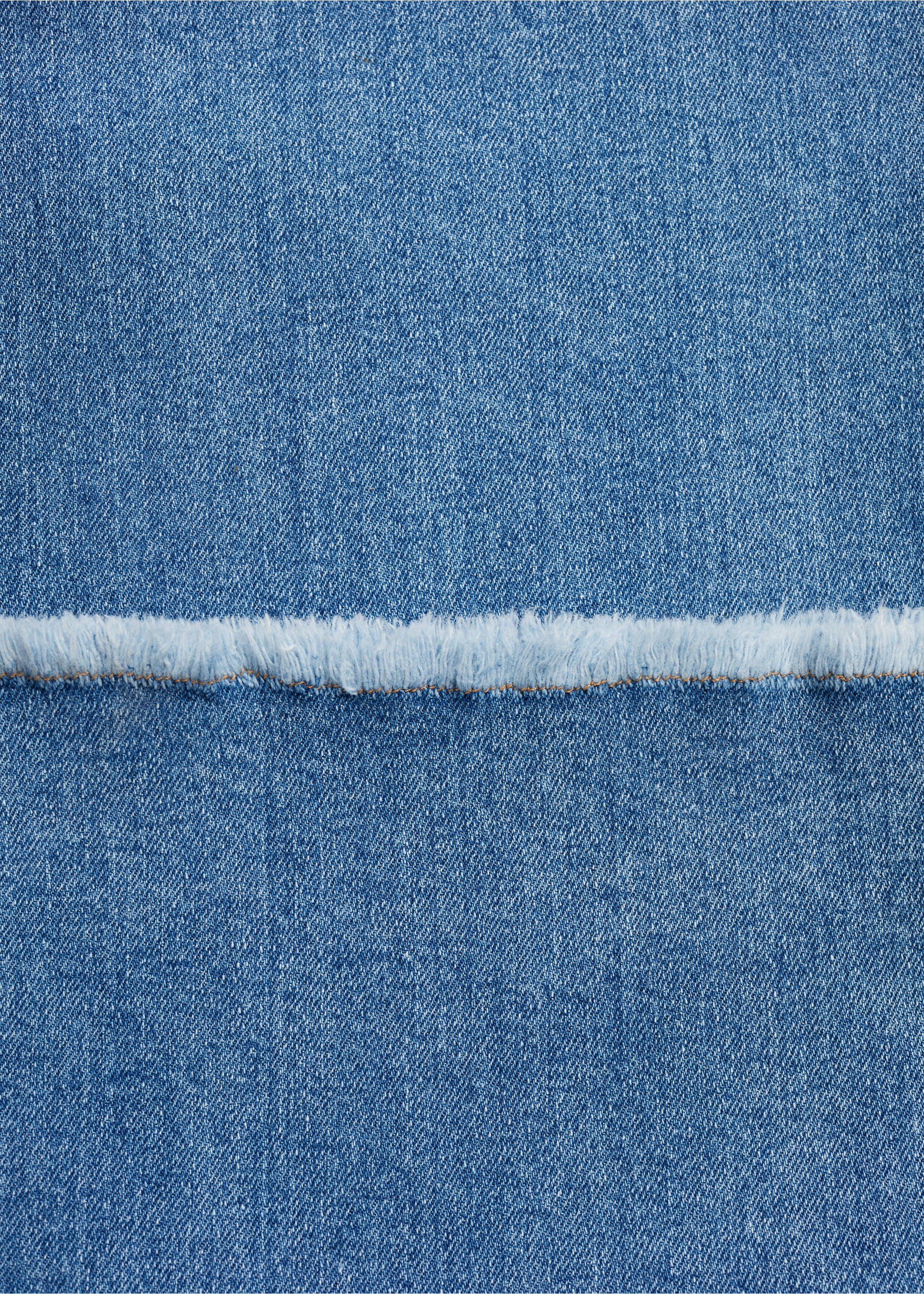 Ausgestellte Jeans - Detail des Artikels 0, Mittelblau. Ref: 77044435-00.