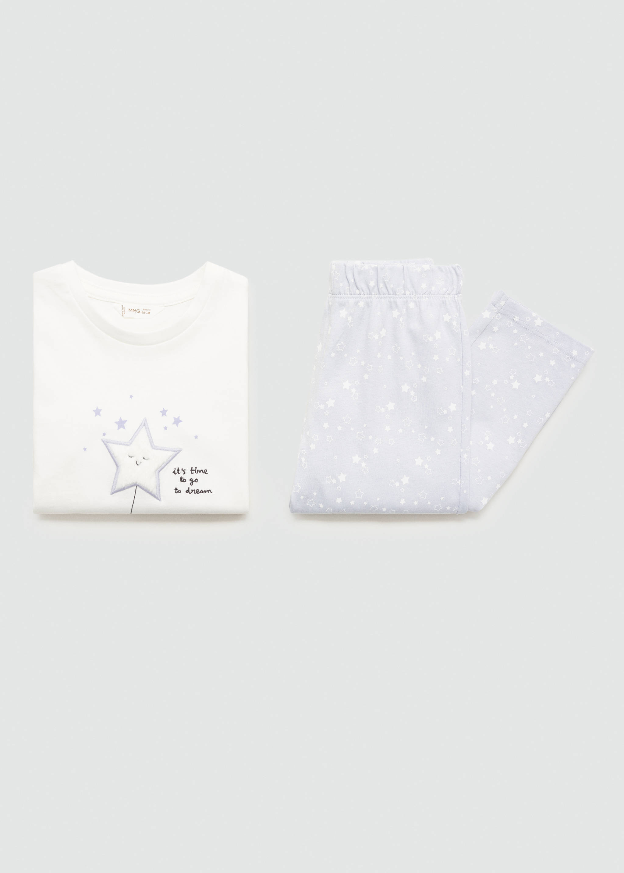 Lång pyjamas stjärnmönster - Detaljer om artikeln 8