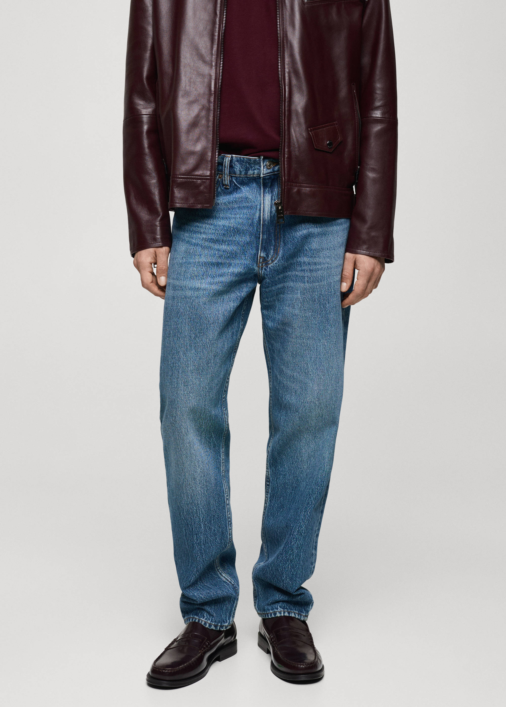 Bob regular-fit jeans - Medium plane